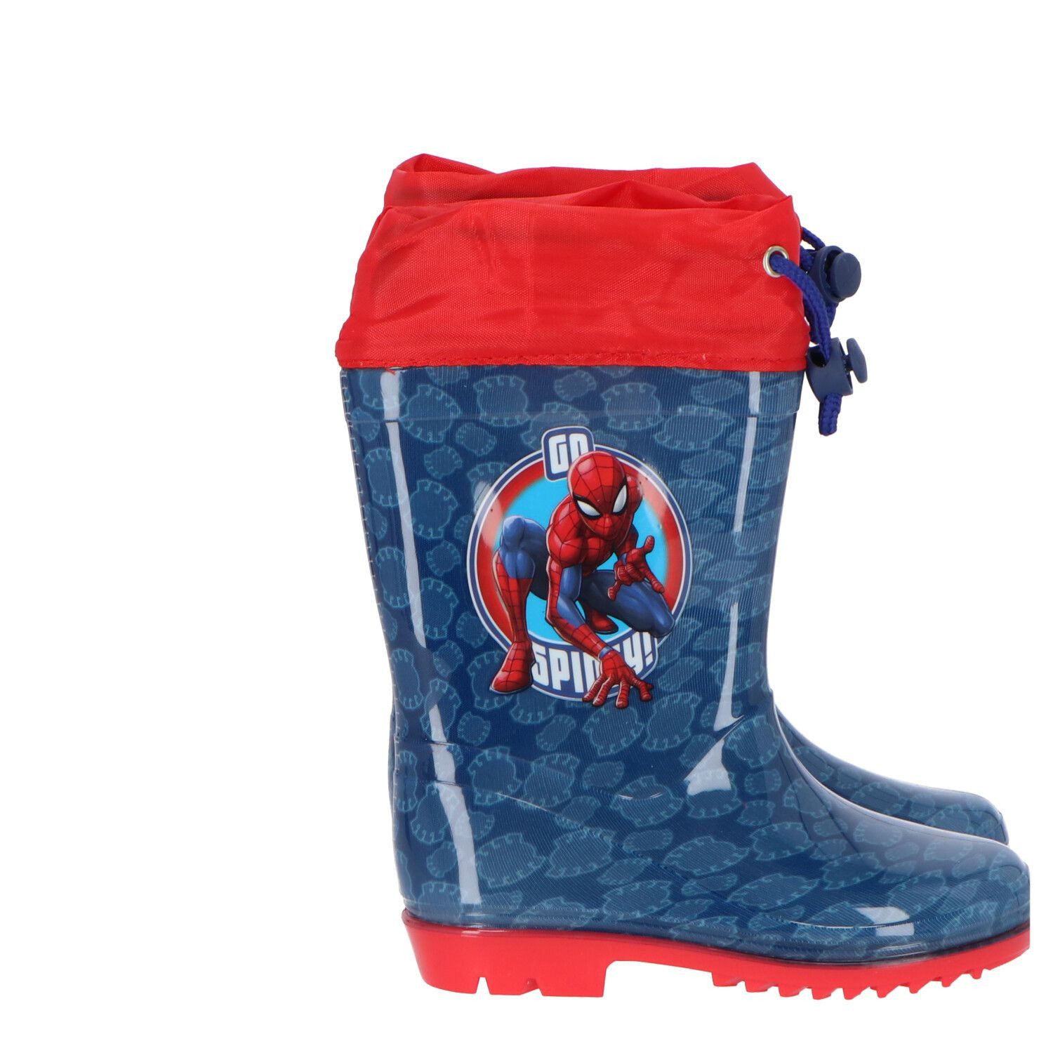 Spiderman Regenstiefel Wasserdichte Outdoor-Gummistiefel für Kinder Gummistiefel – Bild 4 von 5