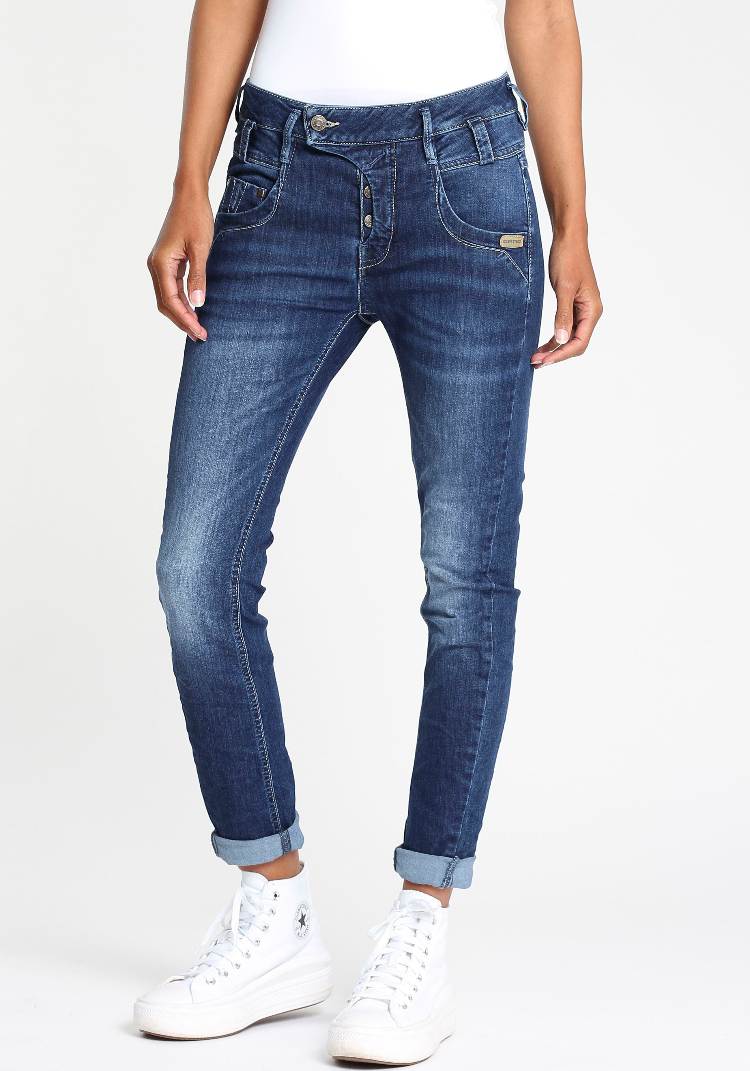 GANG Slim-fit-Jeans 94Marge mit besonderem 4-Knopf-Verschluss