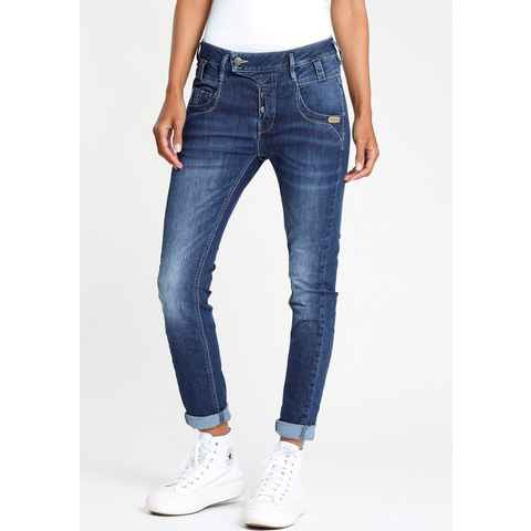 GANG Slim-fit-Jeans 94Marge mit besonderem 4-Knopf-Verschluss
