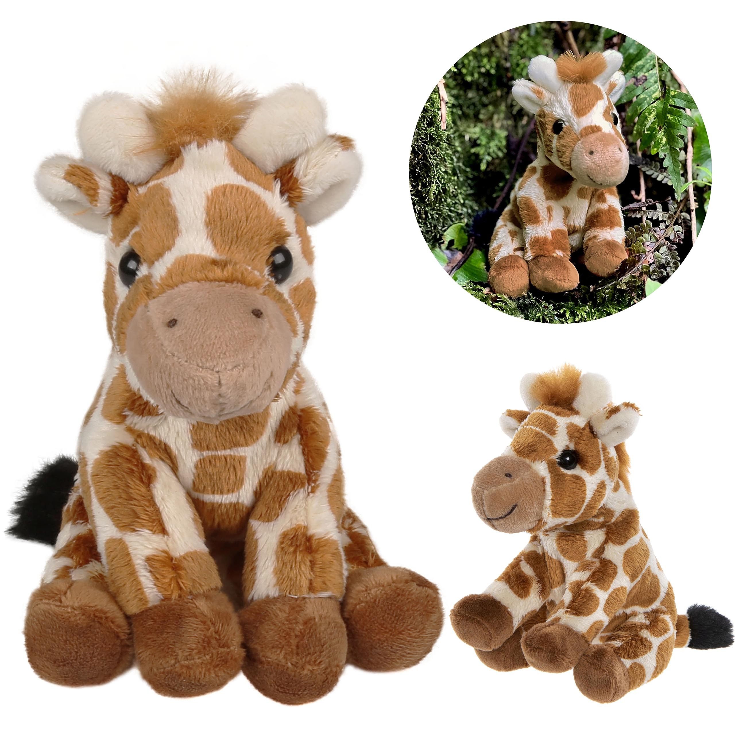 Kuscheltier Charlie Bears Giraffenmaskottchen, aus der Serie Cuddle Cubs, Plüsch