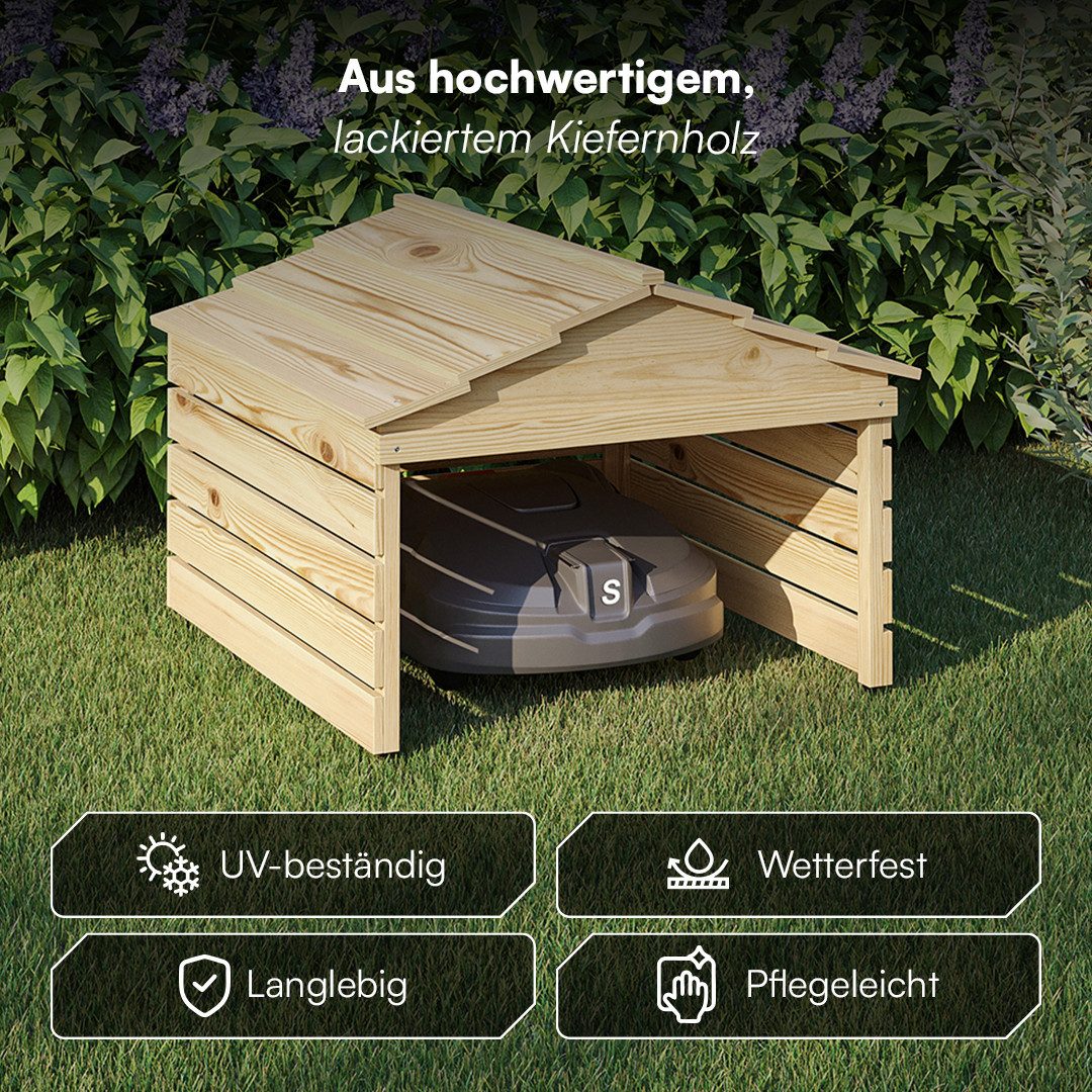 STEELSØN Mähroboter-Garage Nembus, Mä...