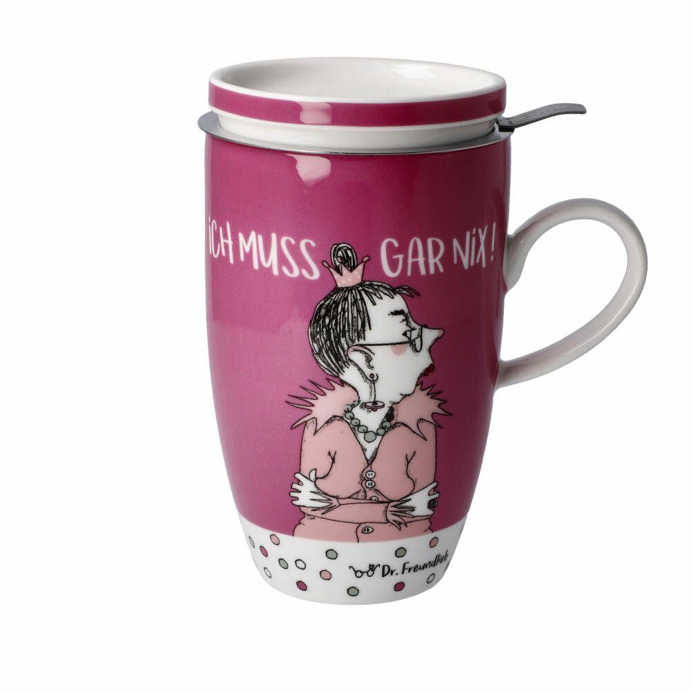 Tasse Barbara Freundlieb - Ich muss gar nix
