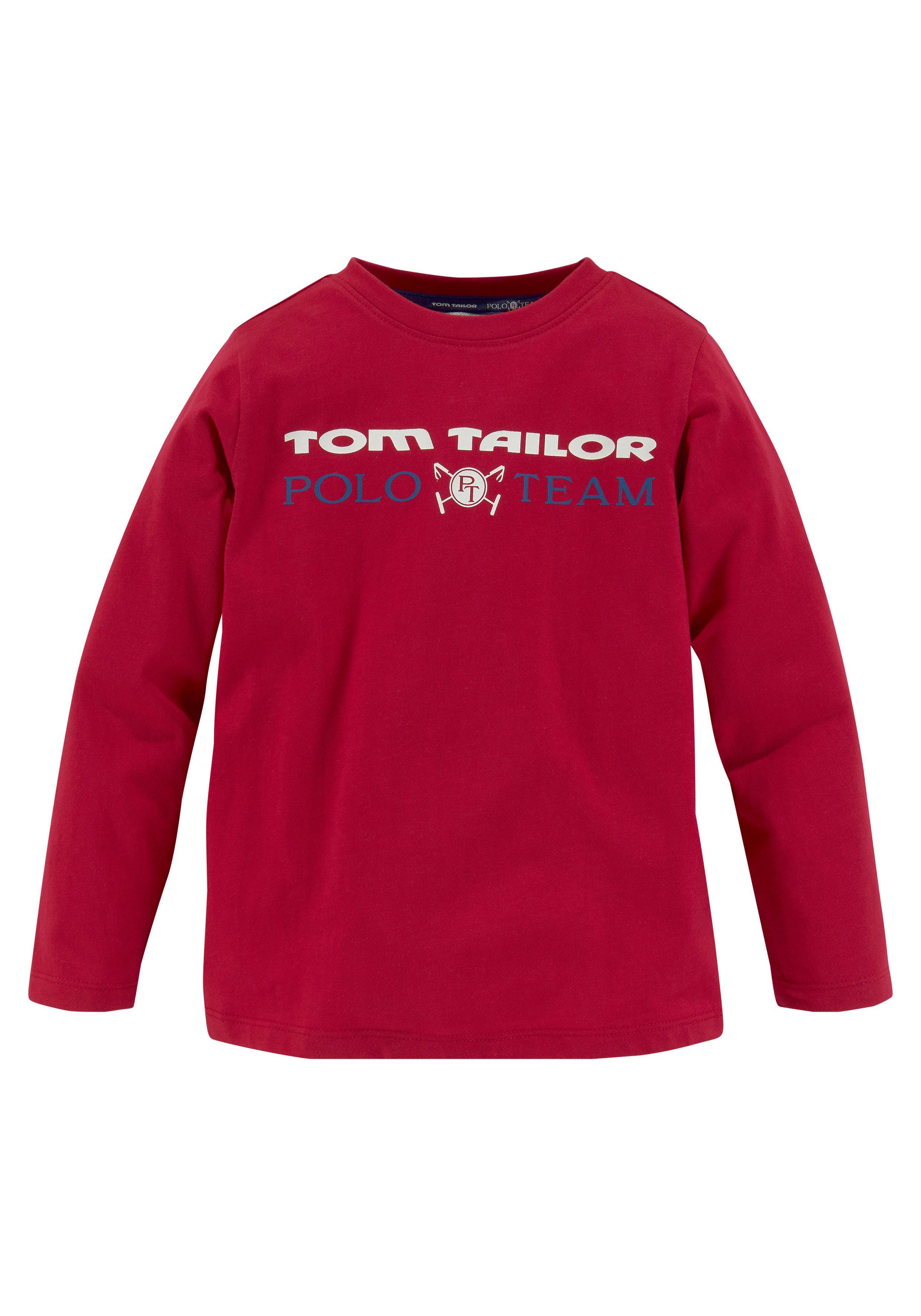 TOM TAILOR Polo Team Langarmshirt online kaufen | OTTO