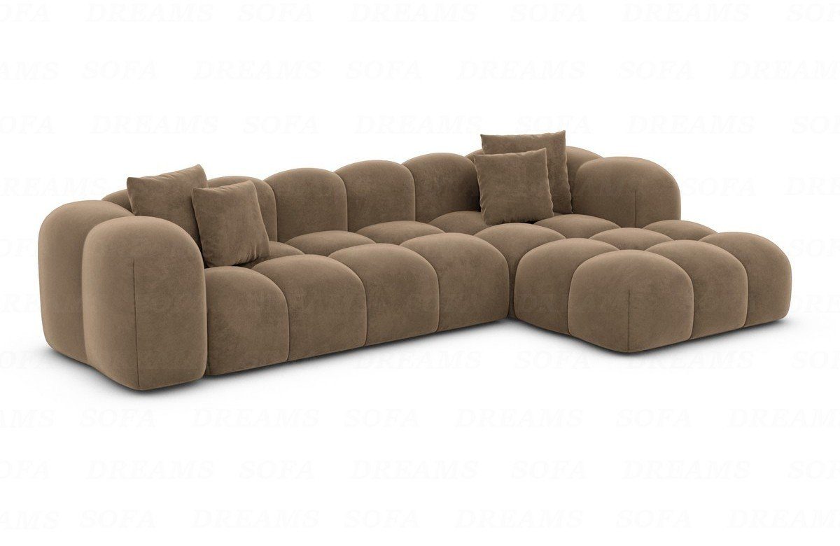 Sofa Dreams Ecksofa Stoffsofa Eckcouch Polster günstig online kaufen