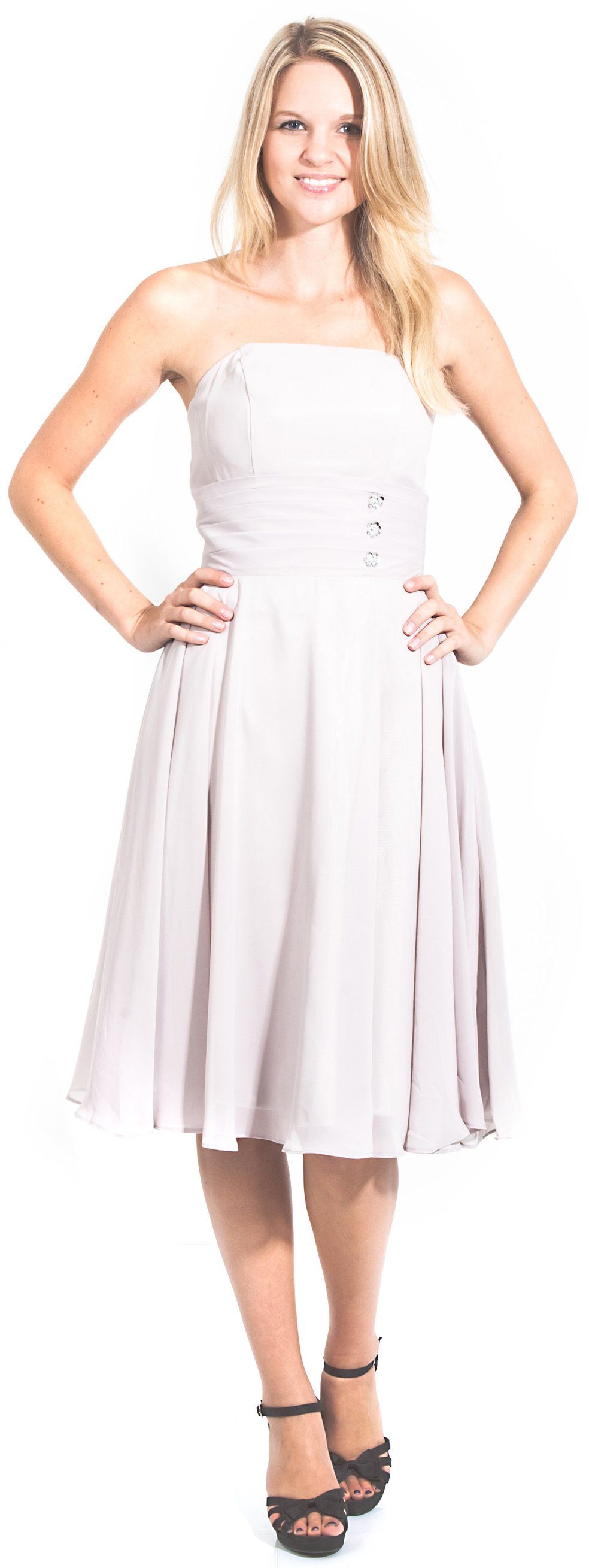 Cocktailkleid In Grau Online Kaufen Otto