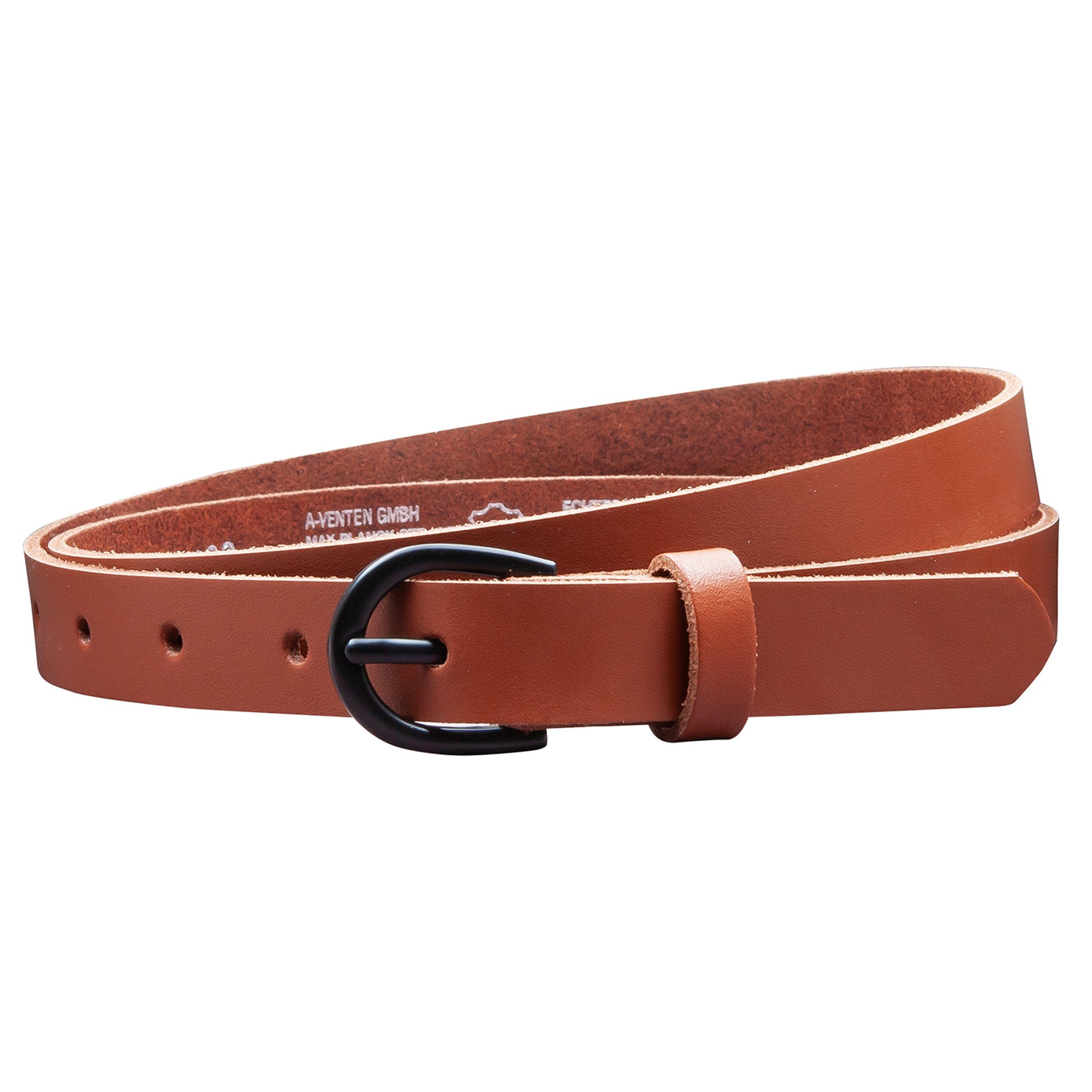 einem Ledergürtel Unisex OM19-SL-Cognac COLOGNEBELT Stück, Cognac Kürzbar, 100 Aus GERMANY, % MADE IN Echtleder,