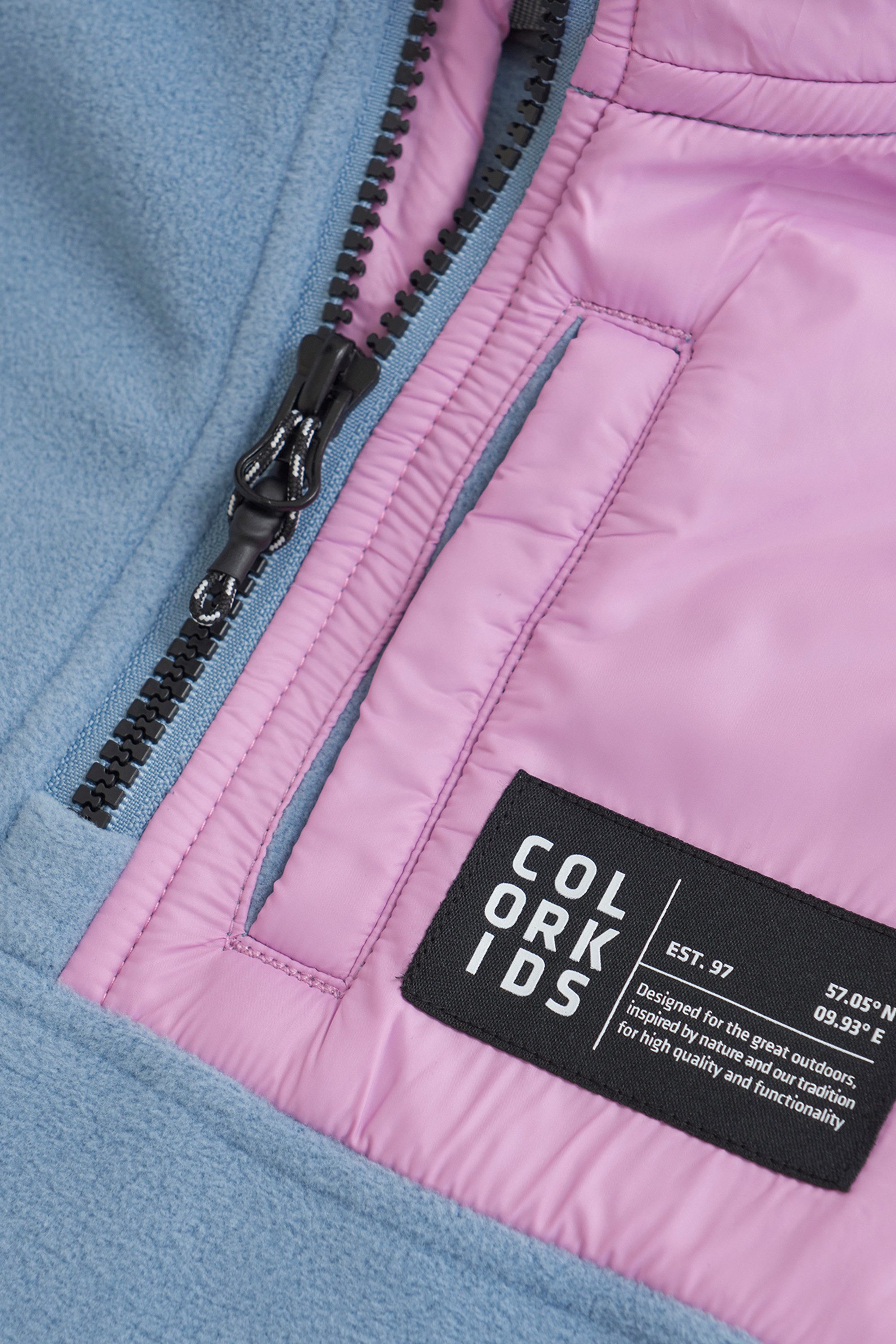 COLOR KIDS Troyer COFleece Jacket - Anorak Schöner Fleecepullover