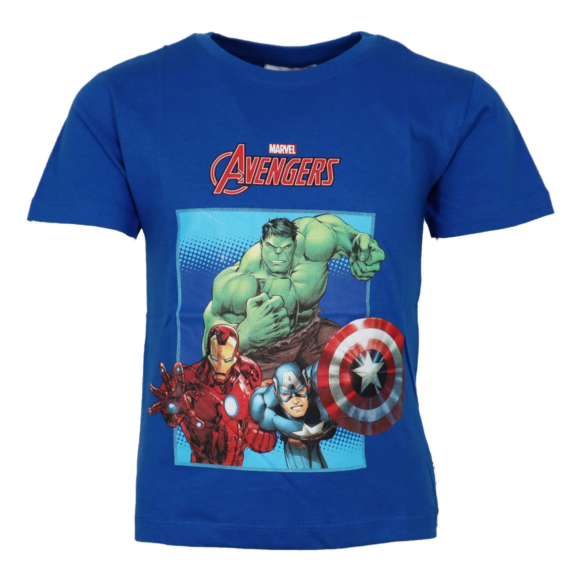 Print-Shirt Marvel Avengers Kinder Jungen T-Shirt kurzarm Shirt