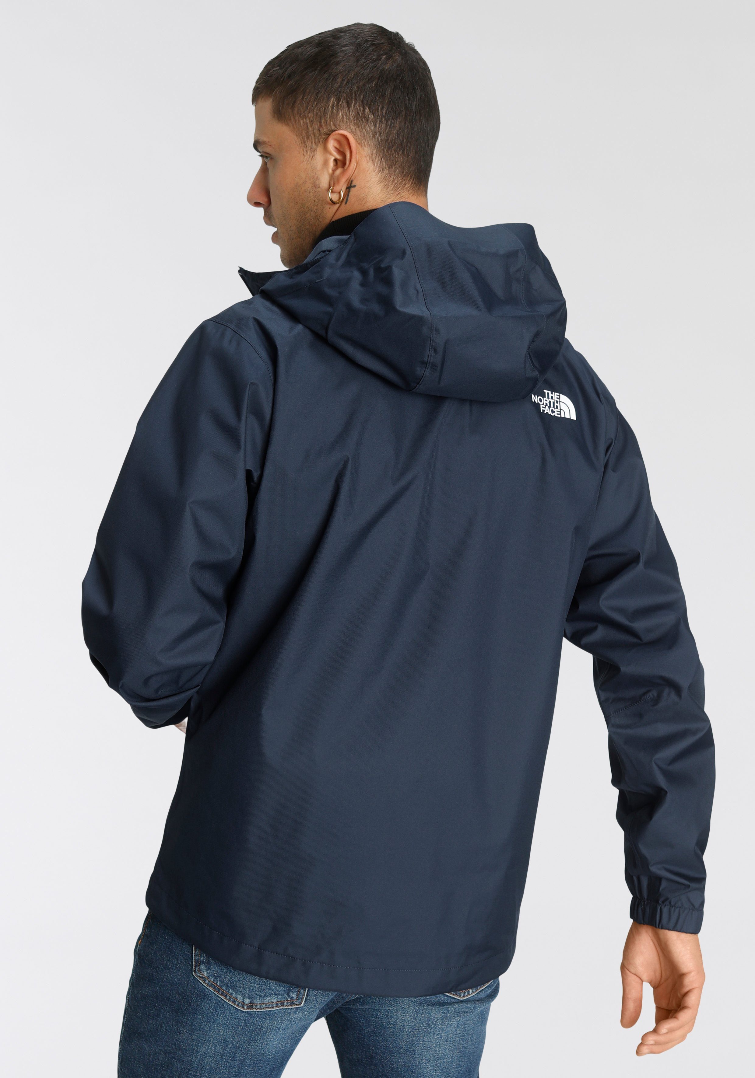 The North Face Regenjacke MEN´S QUEST JACKET leichtes, atmungsaktives Material, mit Mesh-Futter, mit DWR-System