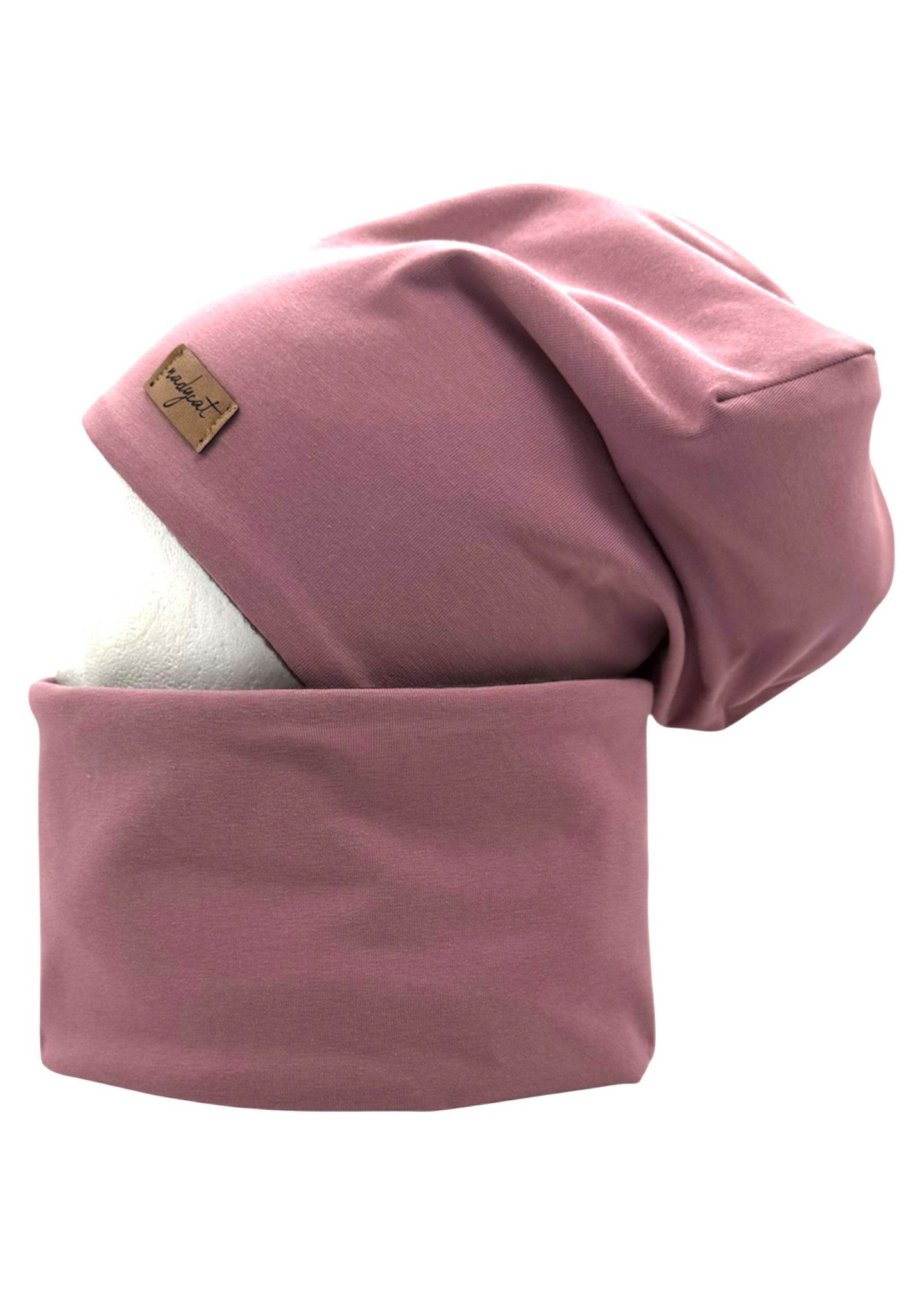 nadycat Beanie ALTROSA UNI (2-St., Beanie mit passendem Loop) handgefertigt günstig online kaufen