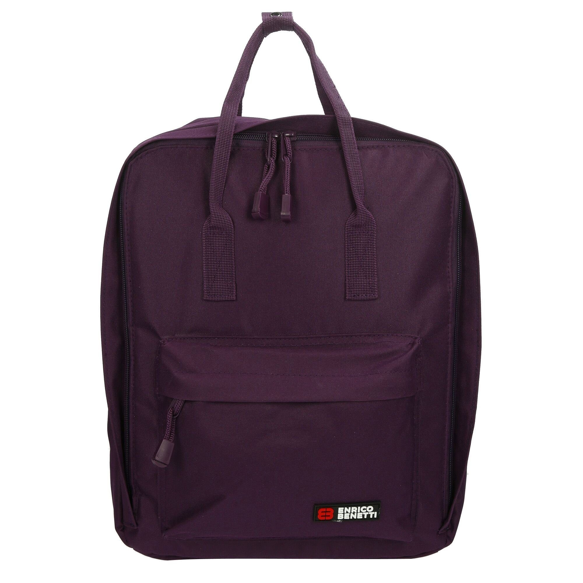 Christian Wippermann Umhängetasche Großer Herren Damen Rucksack Tasche Freizeit (1-tlg), Fahrradrucksack Kurier Rollup Bag