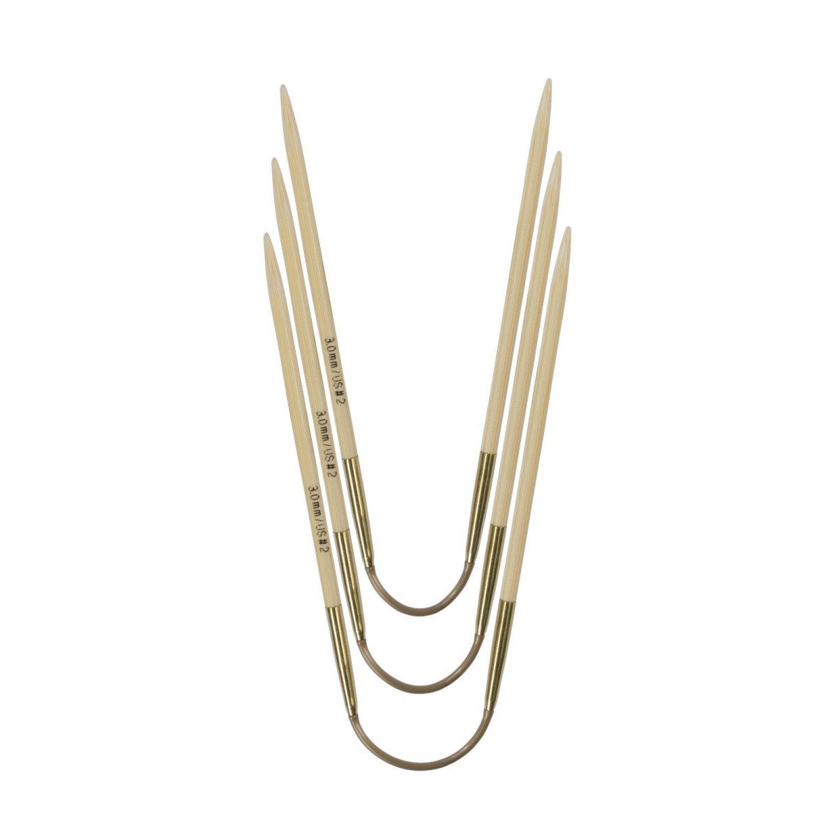 addi Strumpfstricknadeln addi CraSY Trio Bamboo 3er Set
