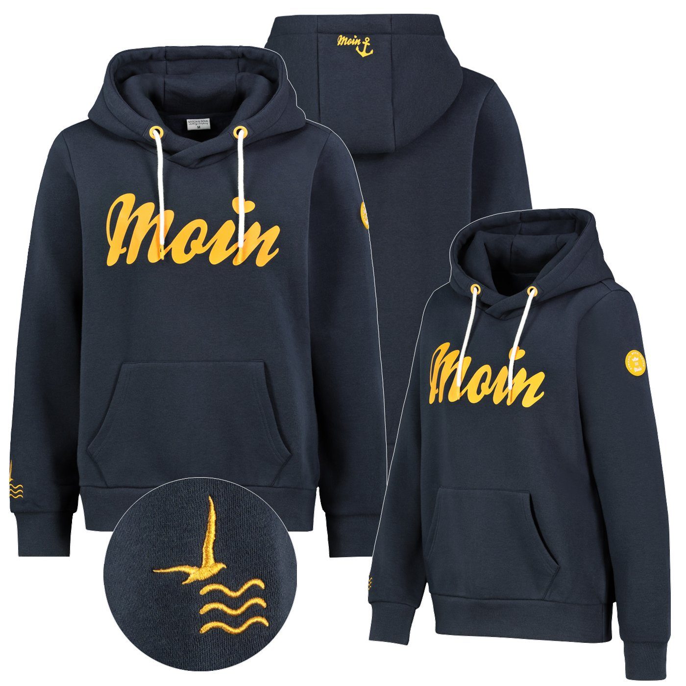 Stitch & Soul Hoodie Damen Sweat günstig online kaufen
