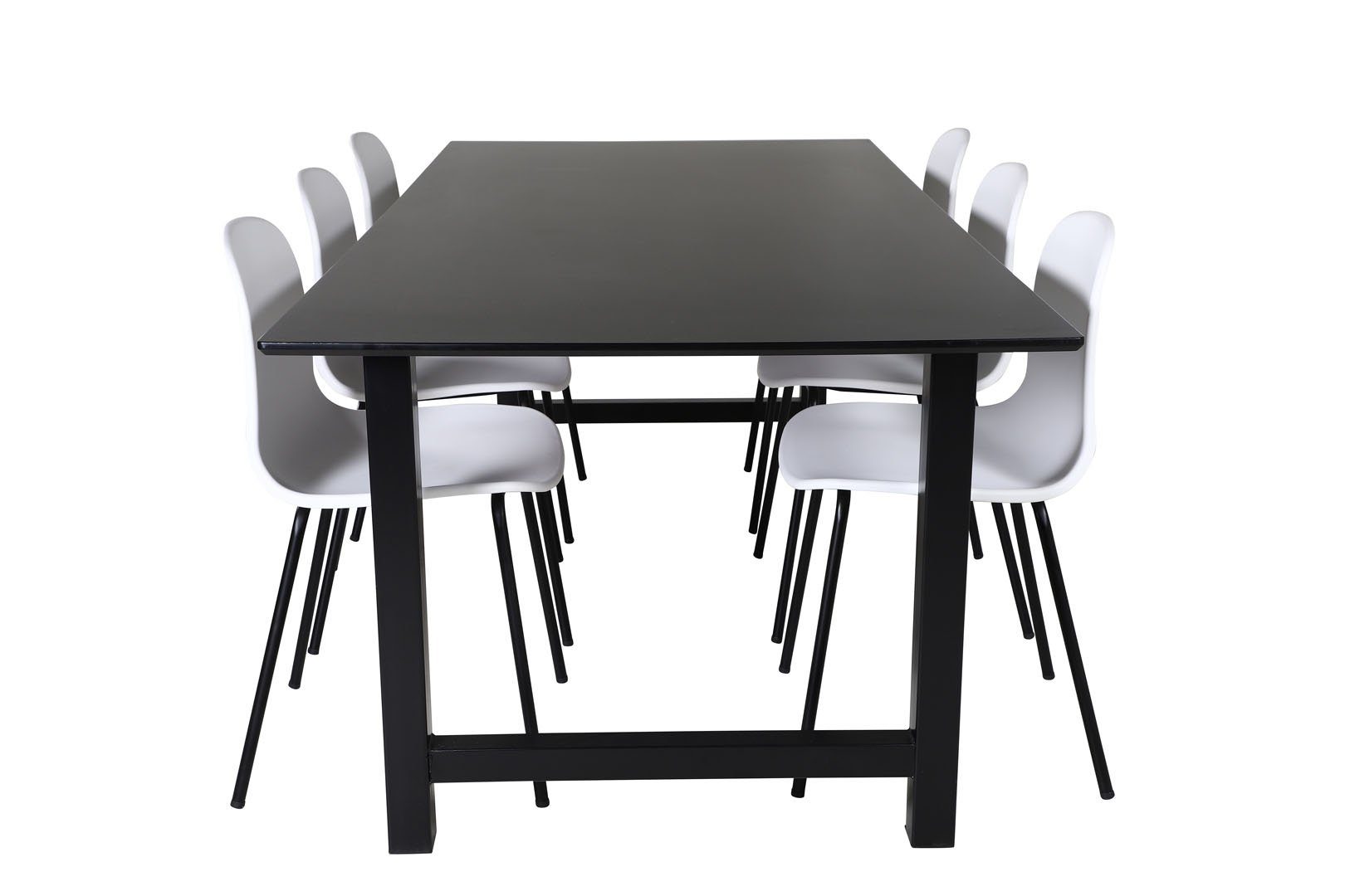 ebuy24 Essgruppe CountBL Essgruppe Esstisch schwarz und 6 Arctic Es, (7-tlg). Reduzierter Preis € 748,95. Unverbindliche Preisempfehlung € 1.246,95