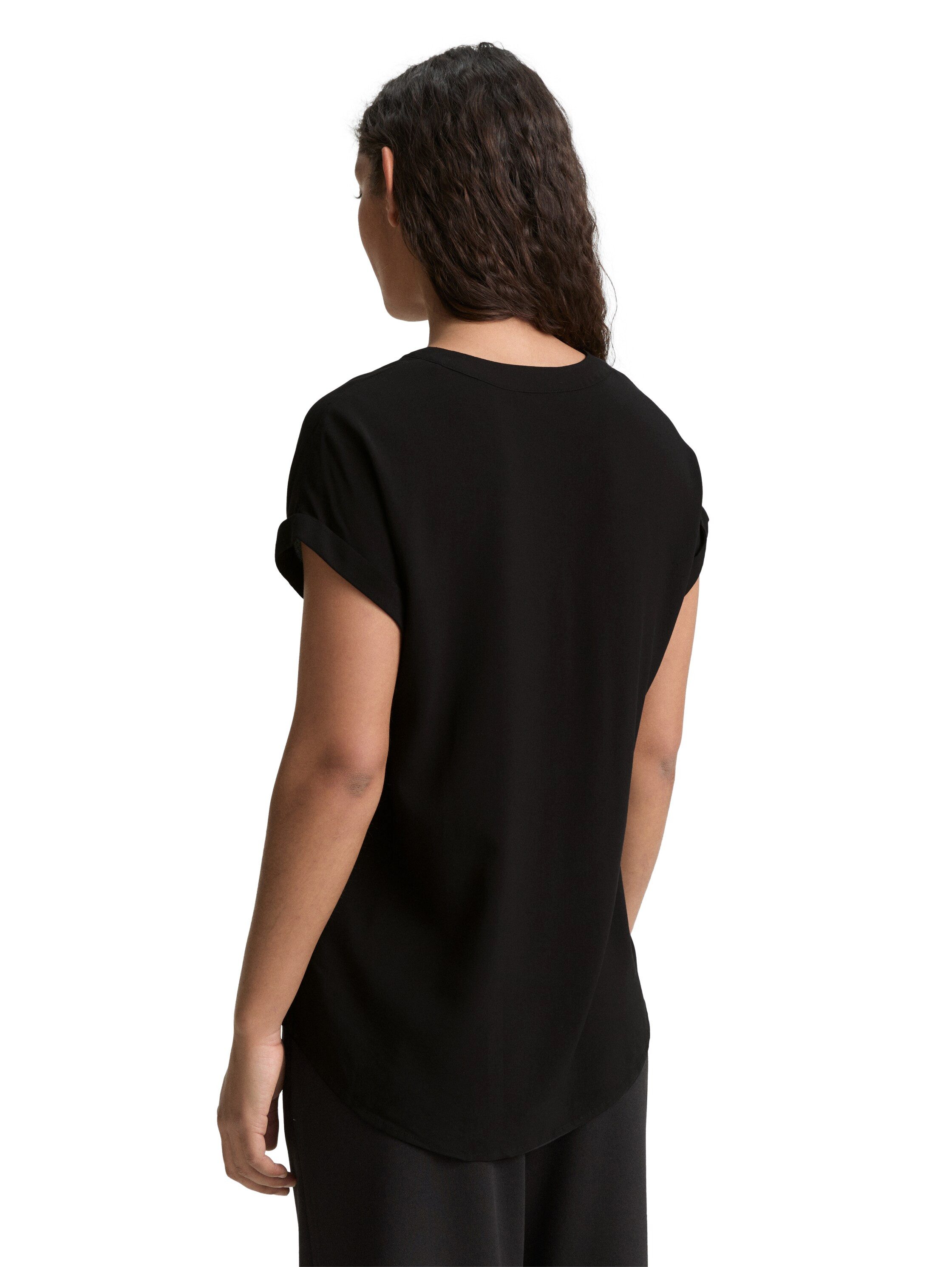 TOM TAILOR Kurzarmbluse im Loose Fit günstig online kaufen