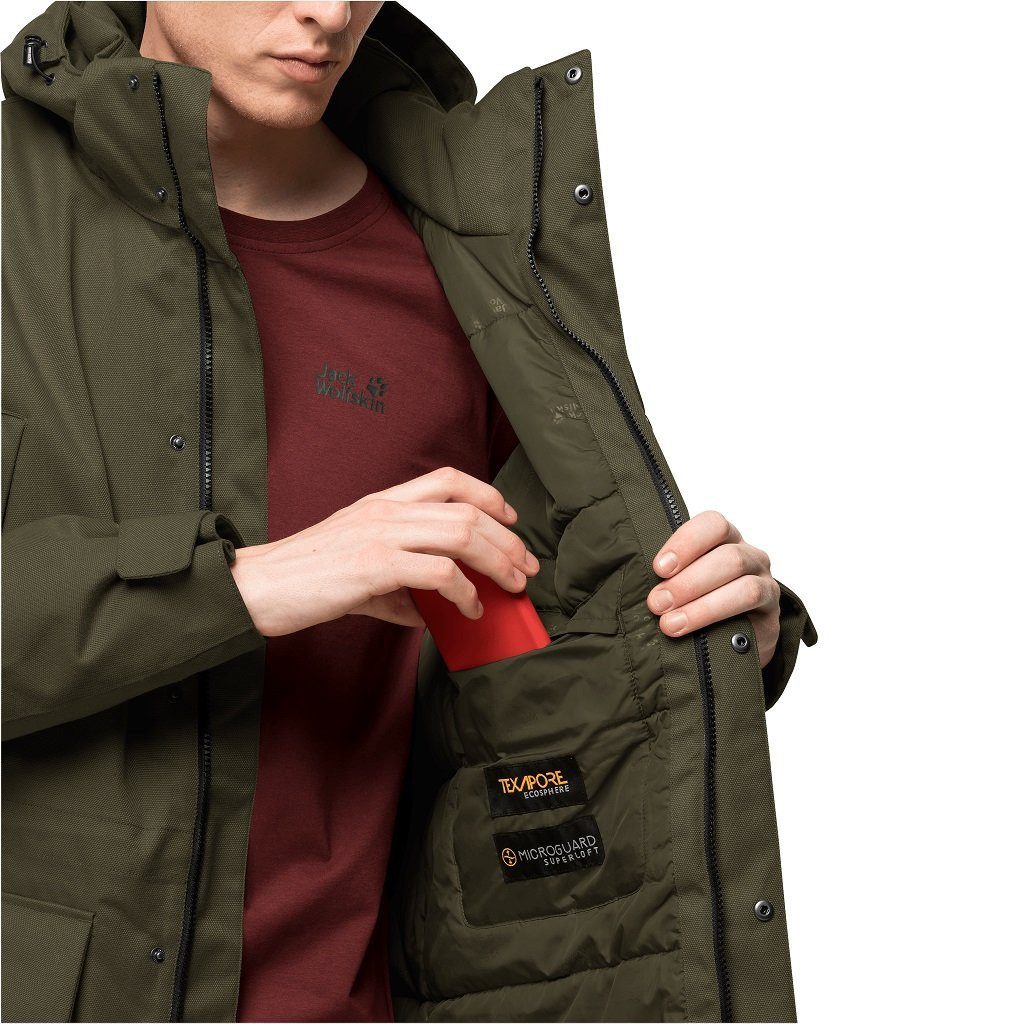 Jack Wolfskin Parka Fierce Wind (wasser- günstig online kaufen