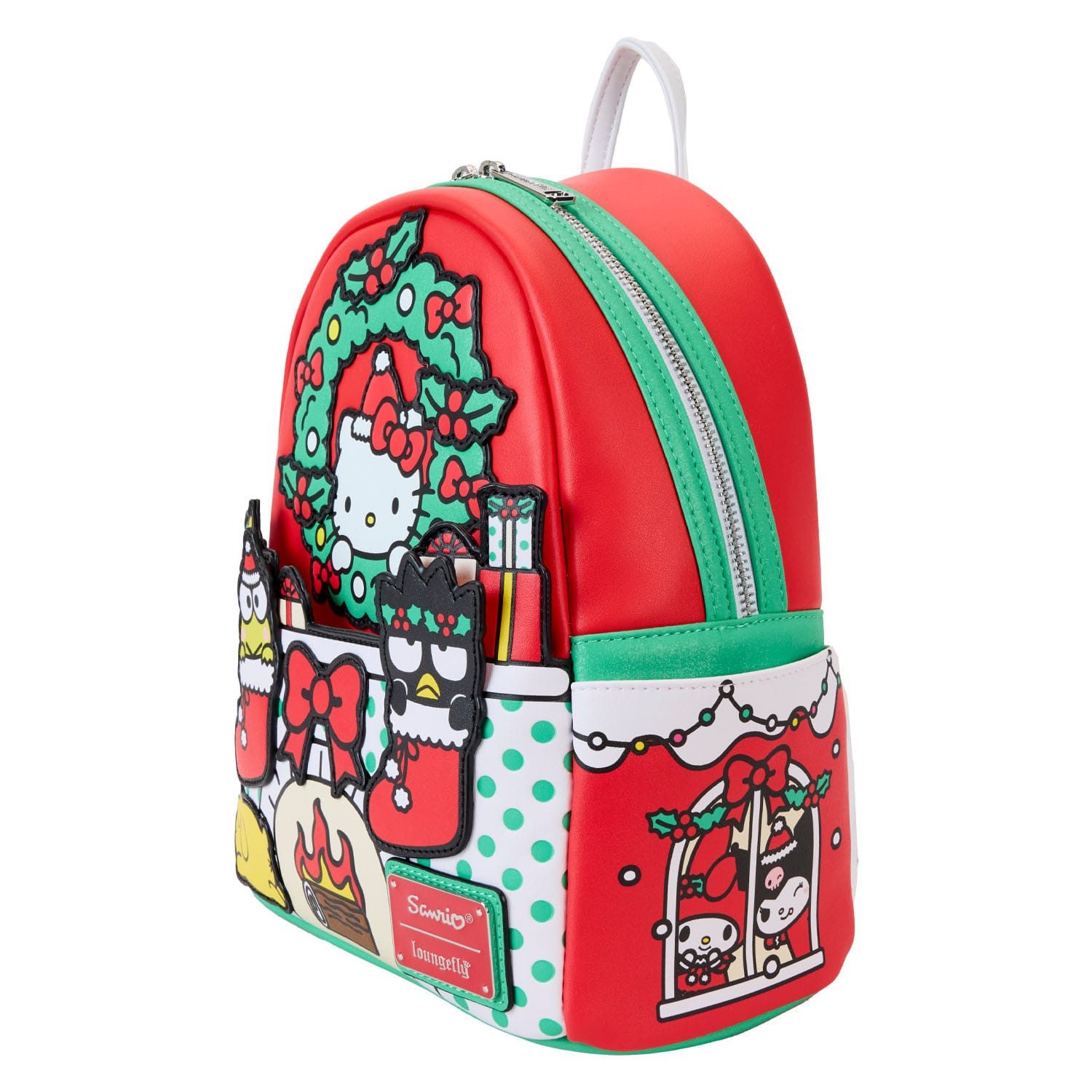 Loungefly Minirucksack Hello Kitty by Loungefly Mini Rucksack Winter Wonderland (1-tlg), Detailiert und Hochwertig