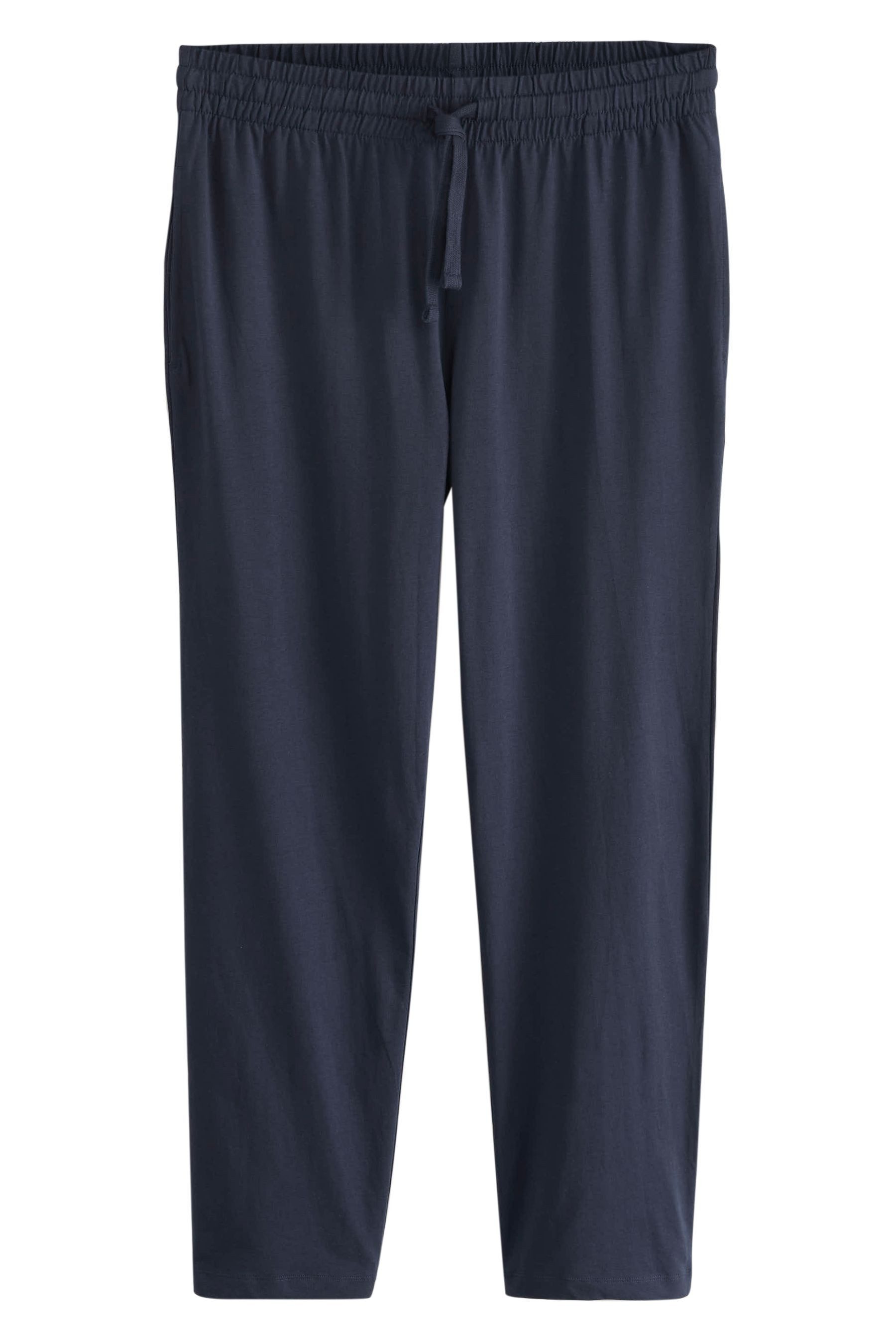 Next Pyjamahose Schlafanzughose mit offenem Saum im 2er-Pack (2-tlg) günstig online kaufen