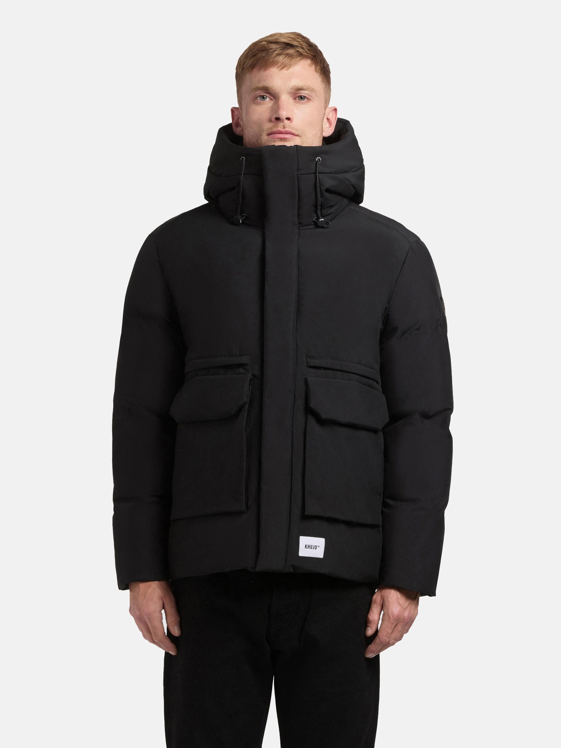 khujo Winterjacke Dave Warme Herren Outdoorjacke mit Rucksackträgern innen günstig online kaufen