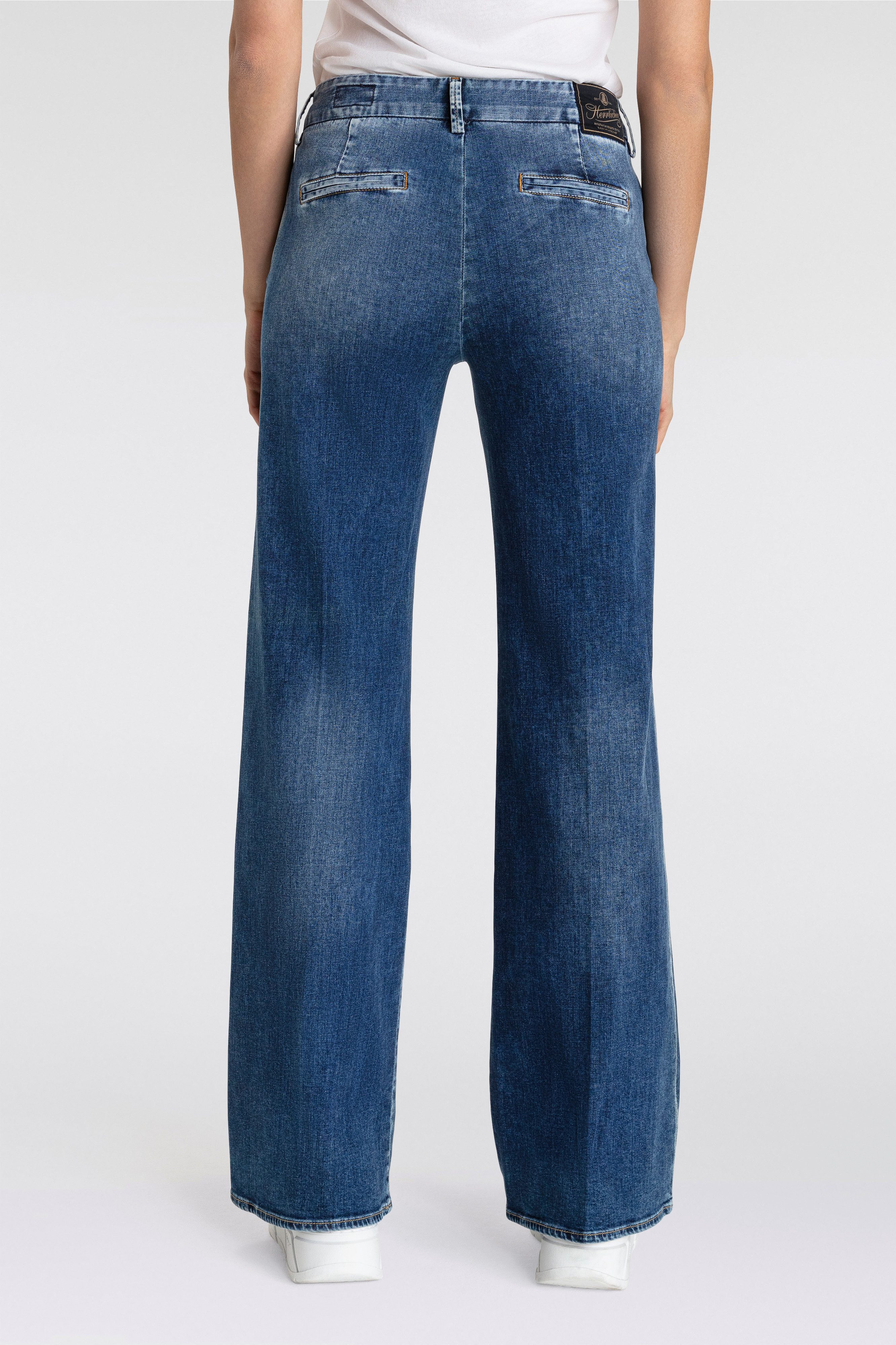 Herrlicher Schlagjeans Lovely Flared Recycled Light günstig online kaufen