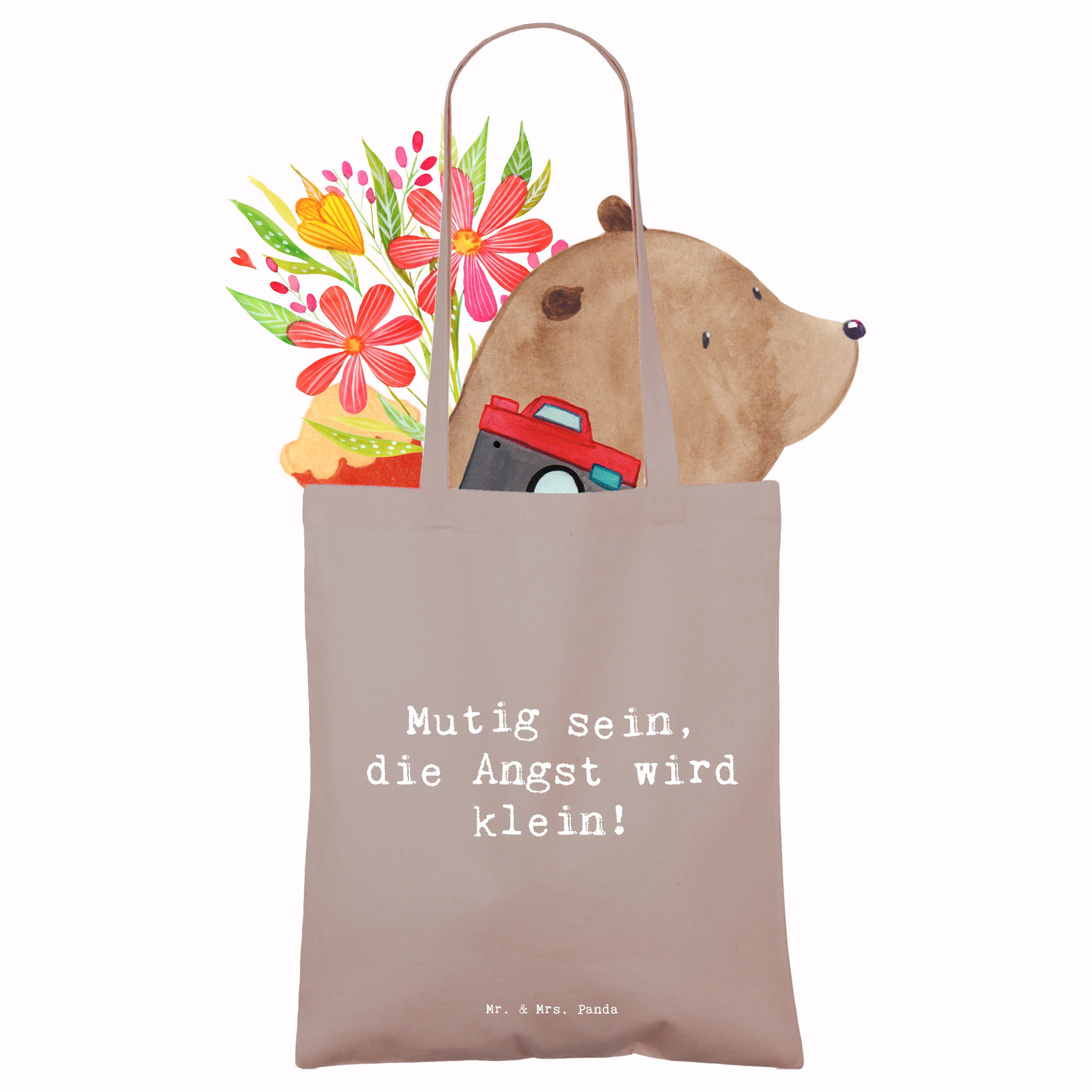 Mr. & Mrs. Panda Tragetasche (Packung, 1-tlg., Angst überwinden), Lange Tragegriffe