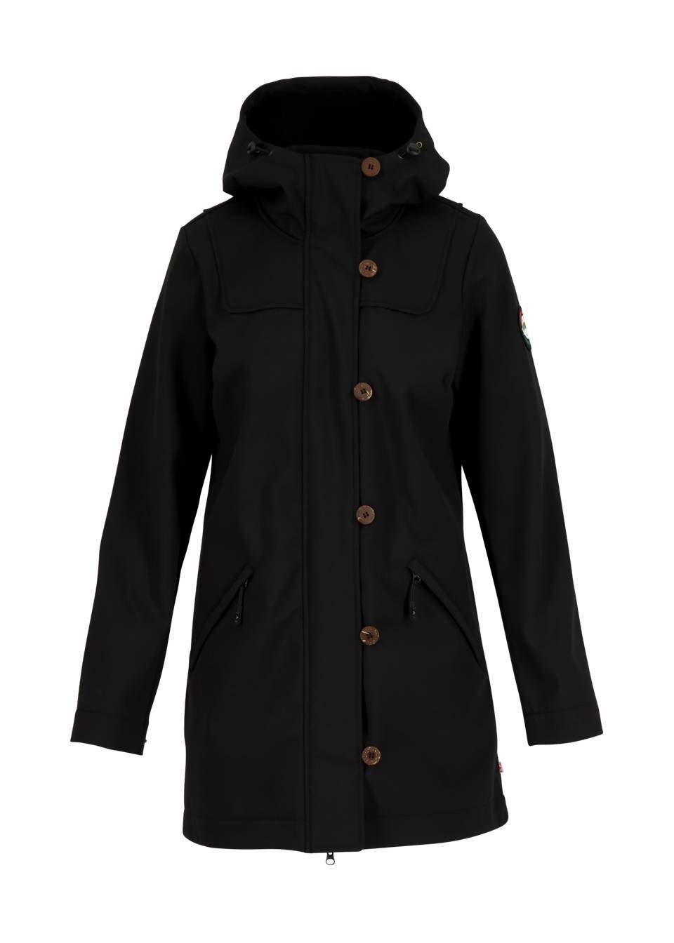 Blutsgeschwister Softshelljacke Blutsgeschwister Wild Weather Long Anorak D günstig online kaufen