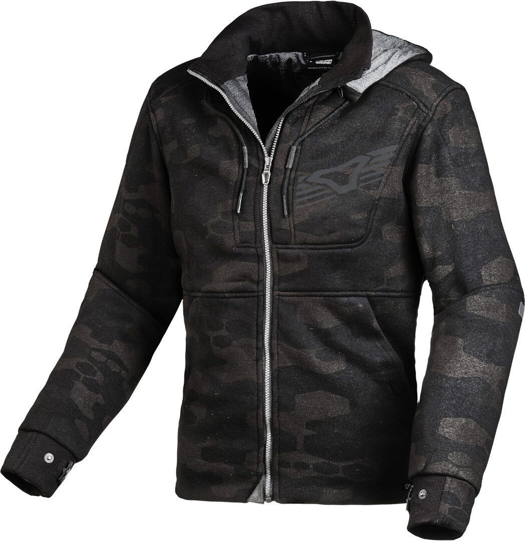 Macna Motorradjacke District Camo Damen Motorrad Textiljacke protektoren reflektierende