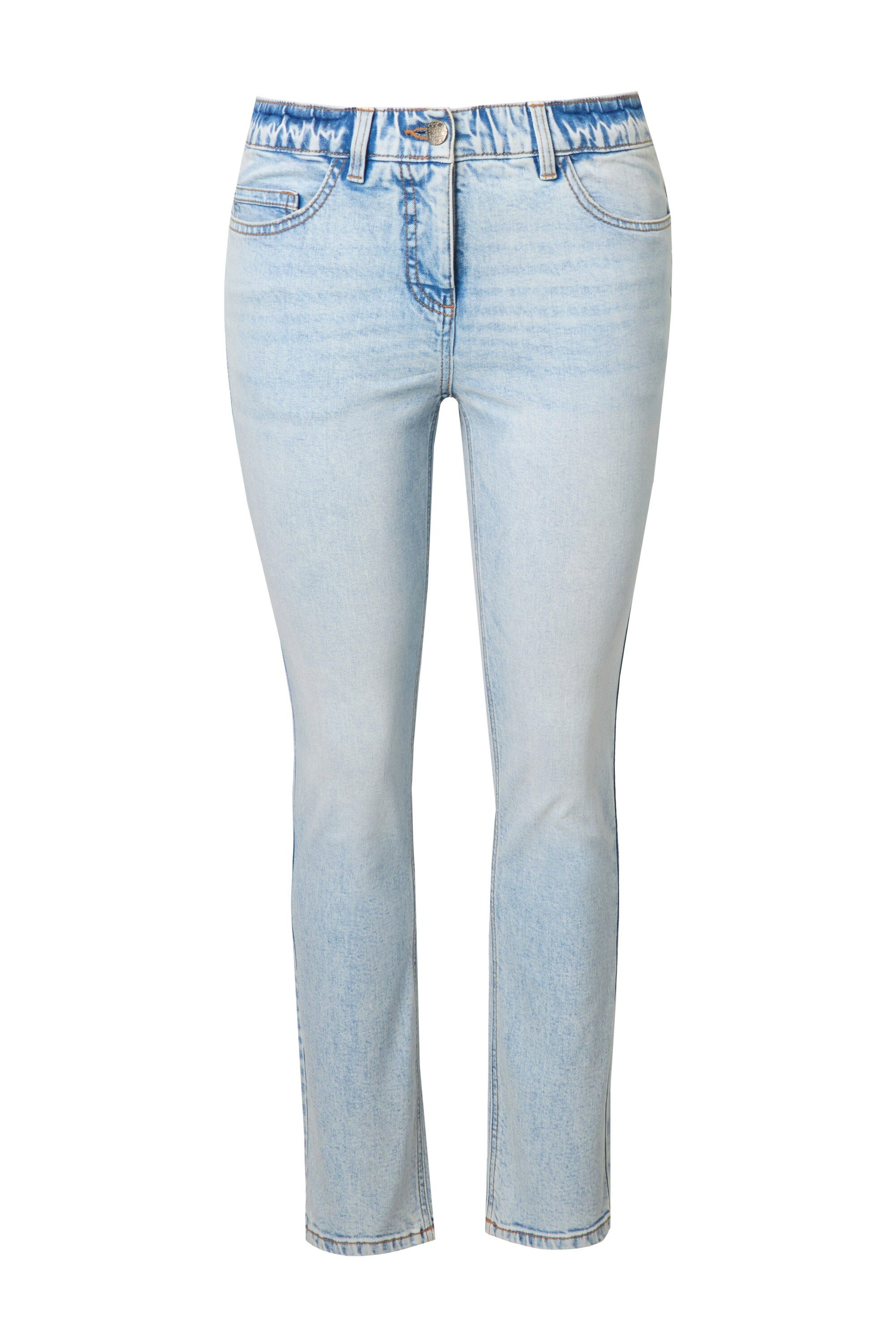 Ulla Popken Regular-fit-Jeans Jeans Sarah schmales Bein Komfortbund