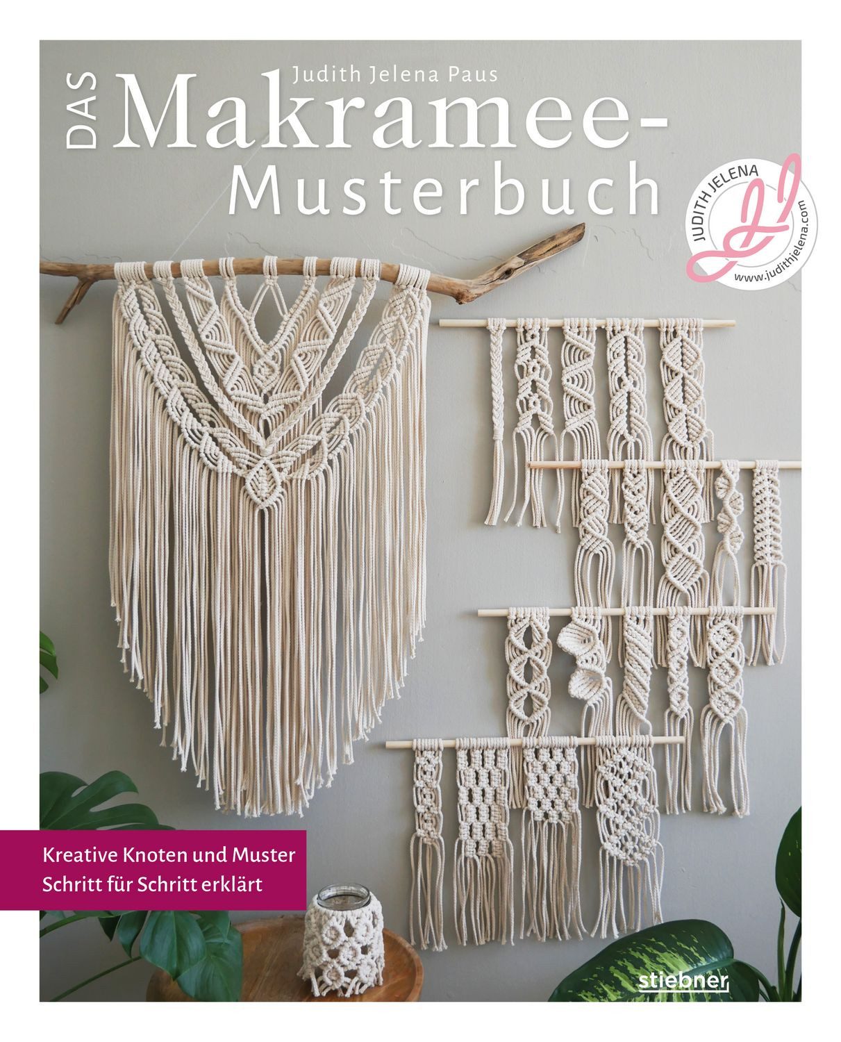 Sachbuch Das Makramee Musterbuch Kreative Knoten und Muster Schritt für Schritt Judith Jelena Paus