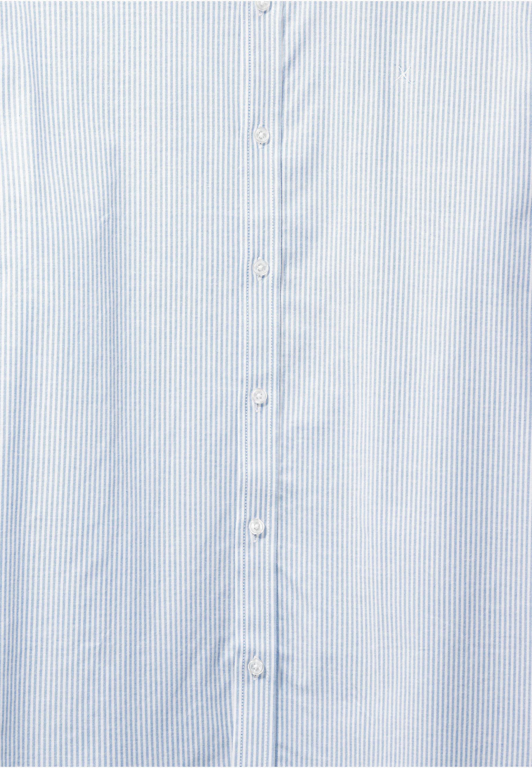 Clean Cut Copenhagen Langarmhemd Clean Cut Copenhagen Oxford Stretch Stripe L/S (1-tlg)