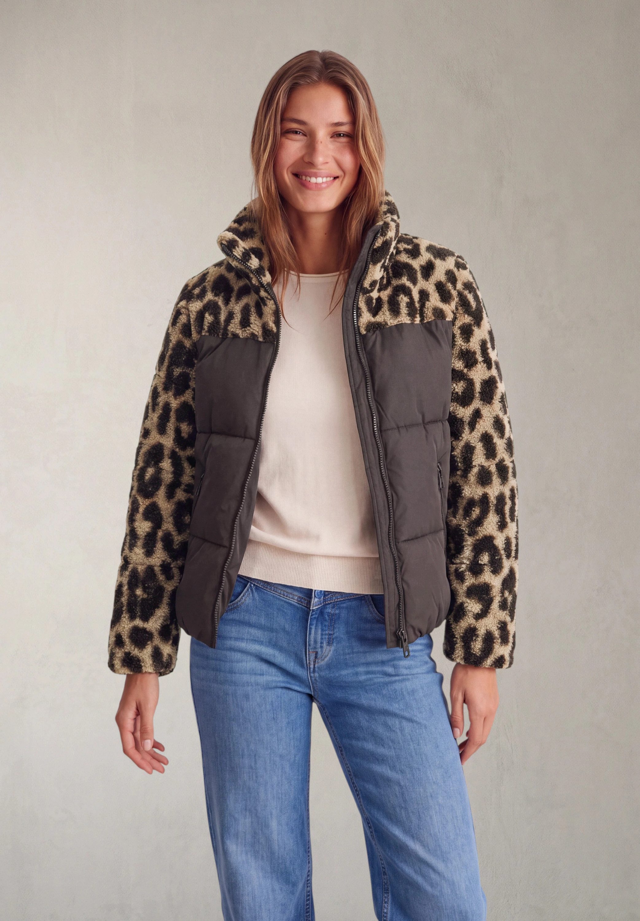 STREET ONE STUDIO Steppjacke mit Stehkragen