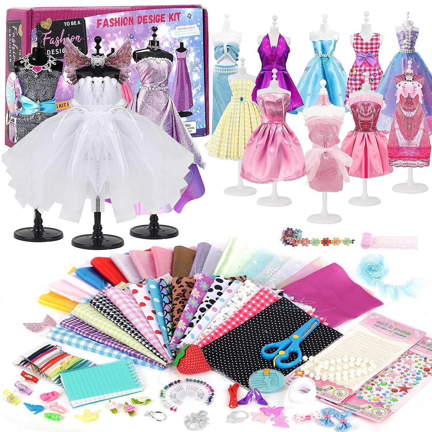 LuxusKollektion Kreativset Bastelset Modedesign Kinder 1000+ Teile