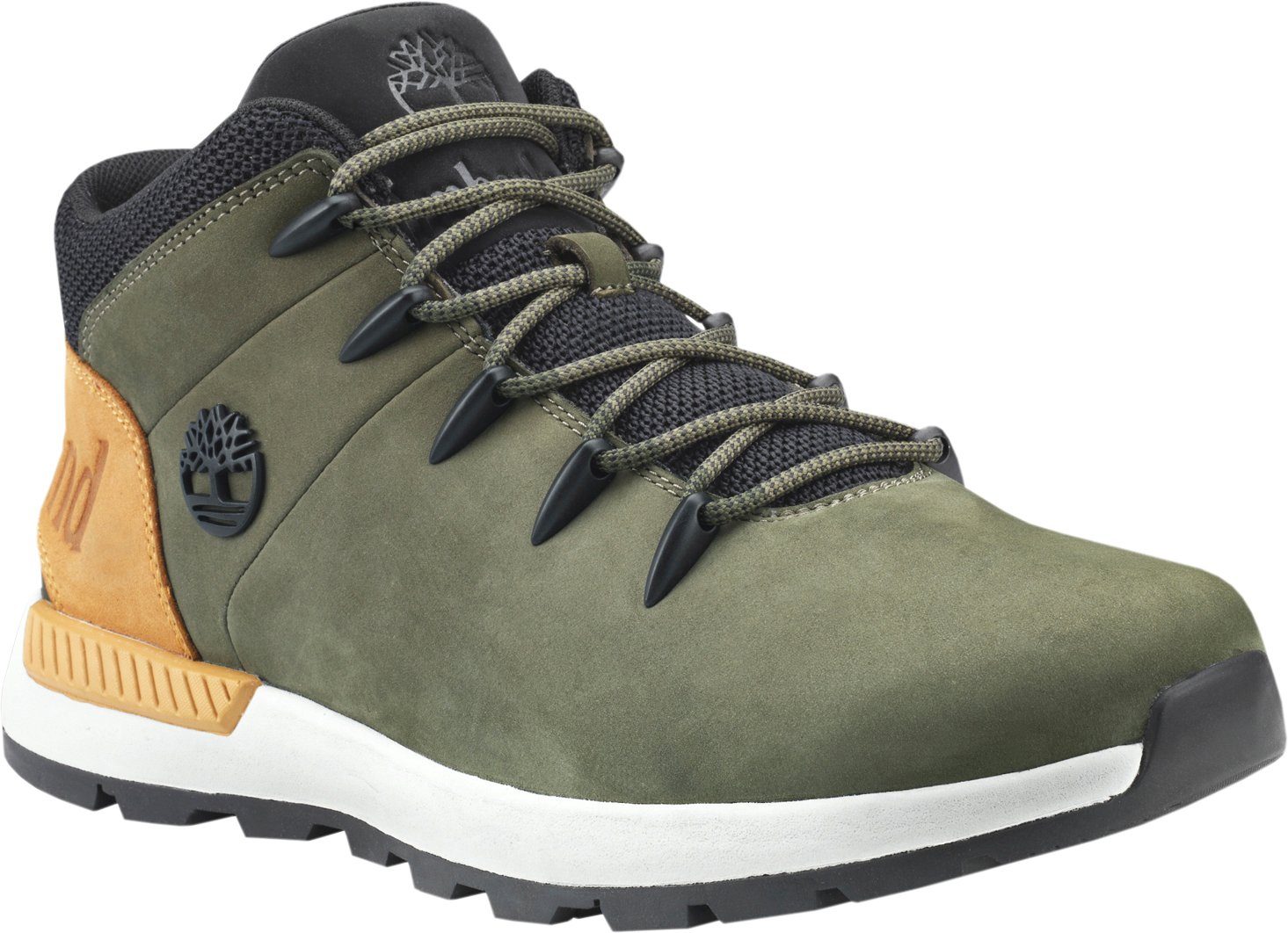 Trekker dunkelgrün Sprint Mid Schnürboots Timberland