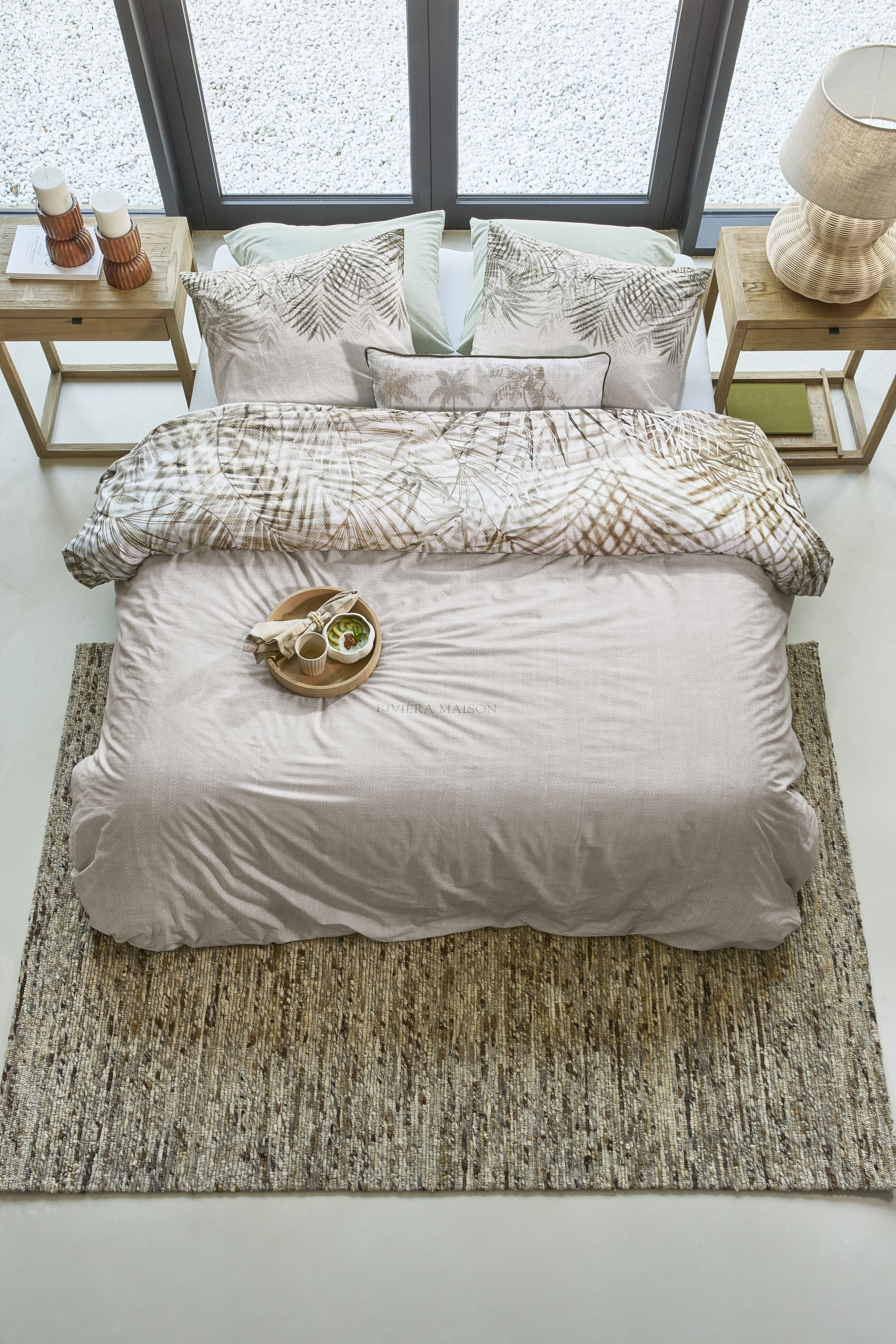 Rivièra Maison Bettwäsche Rivièra Maison Bettwäsche Set, Bettwäsche Set Palm Shade, 2 teilig