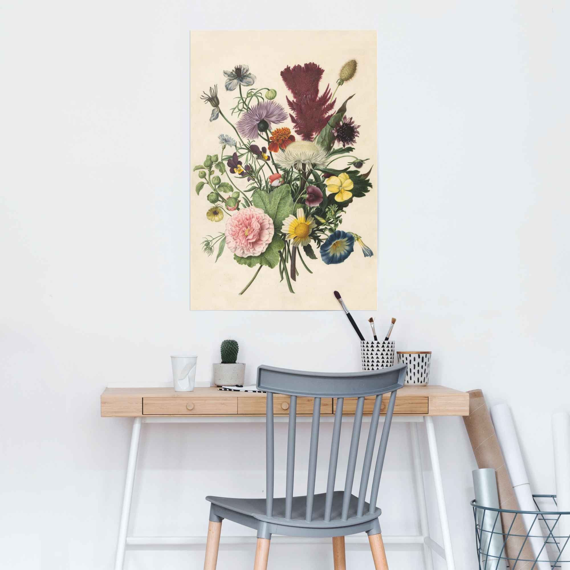 Reinders! Poster »Blumenstrauß Stilleben - Blumen - Rijksmuseum«, (1 Stück)-HomeTrends