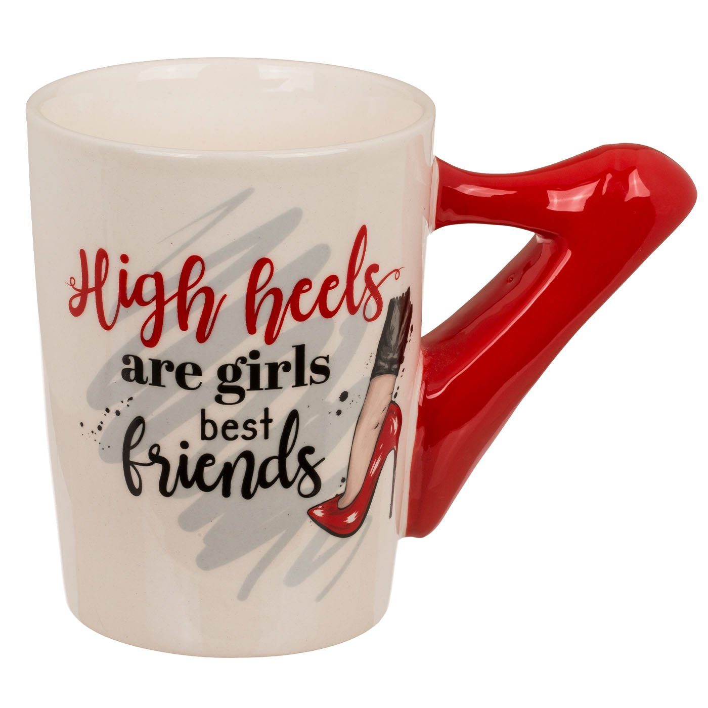 "High Steingut Friends" 13,9 11 cm, Heels x Are Girls ReWu Becher Best Becher