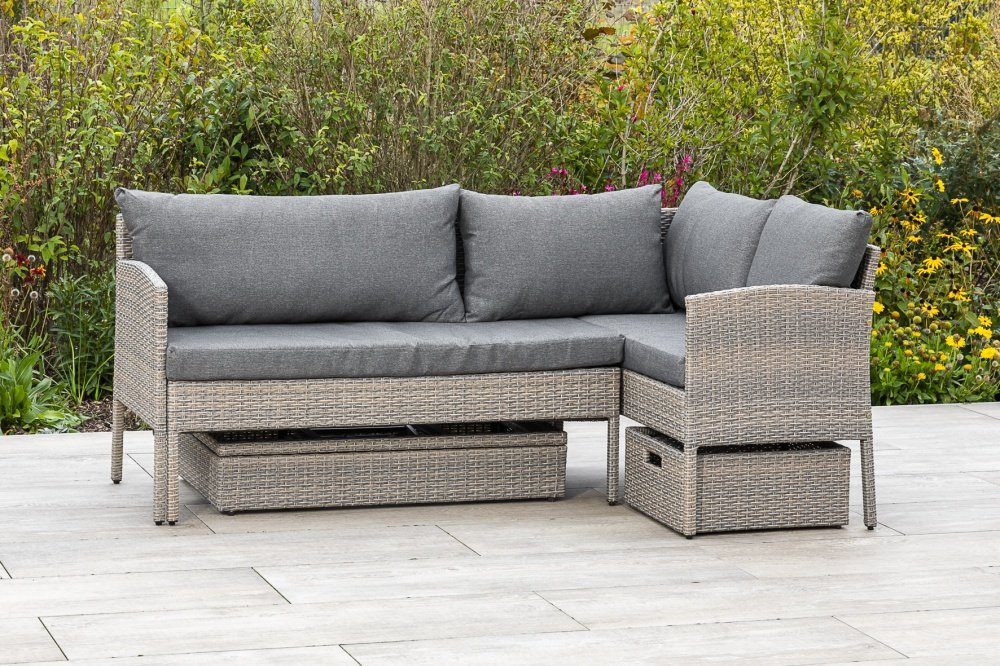 Gartenmöbel Ambiente Gartenlounge-Set Manuta, (Balkonset)
