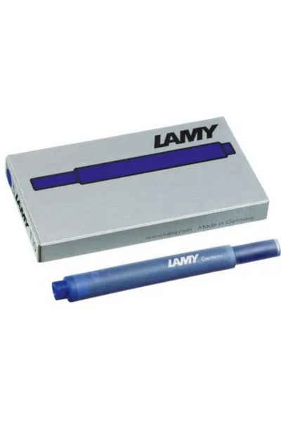 LAMY T10 Großraumpatrone Tintenpatrone (Packung, 5-tlg., löschbar)