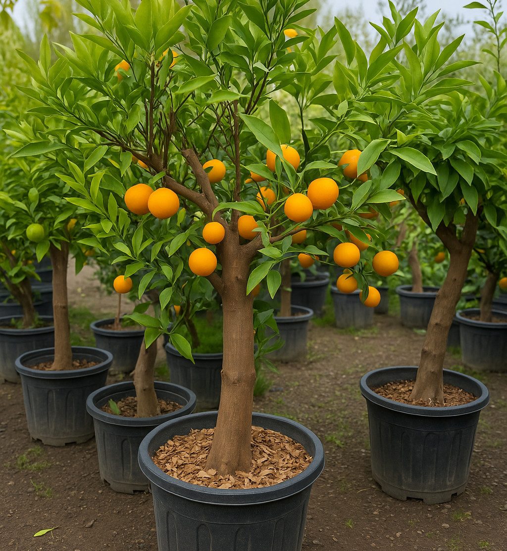 Palms-Store Clementinenbaum Mandarinenbaum 30/40, Höhe ca. 180cm, Exklusive günstig online kaufen