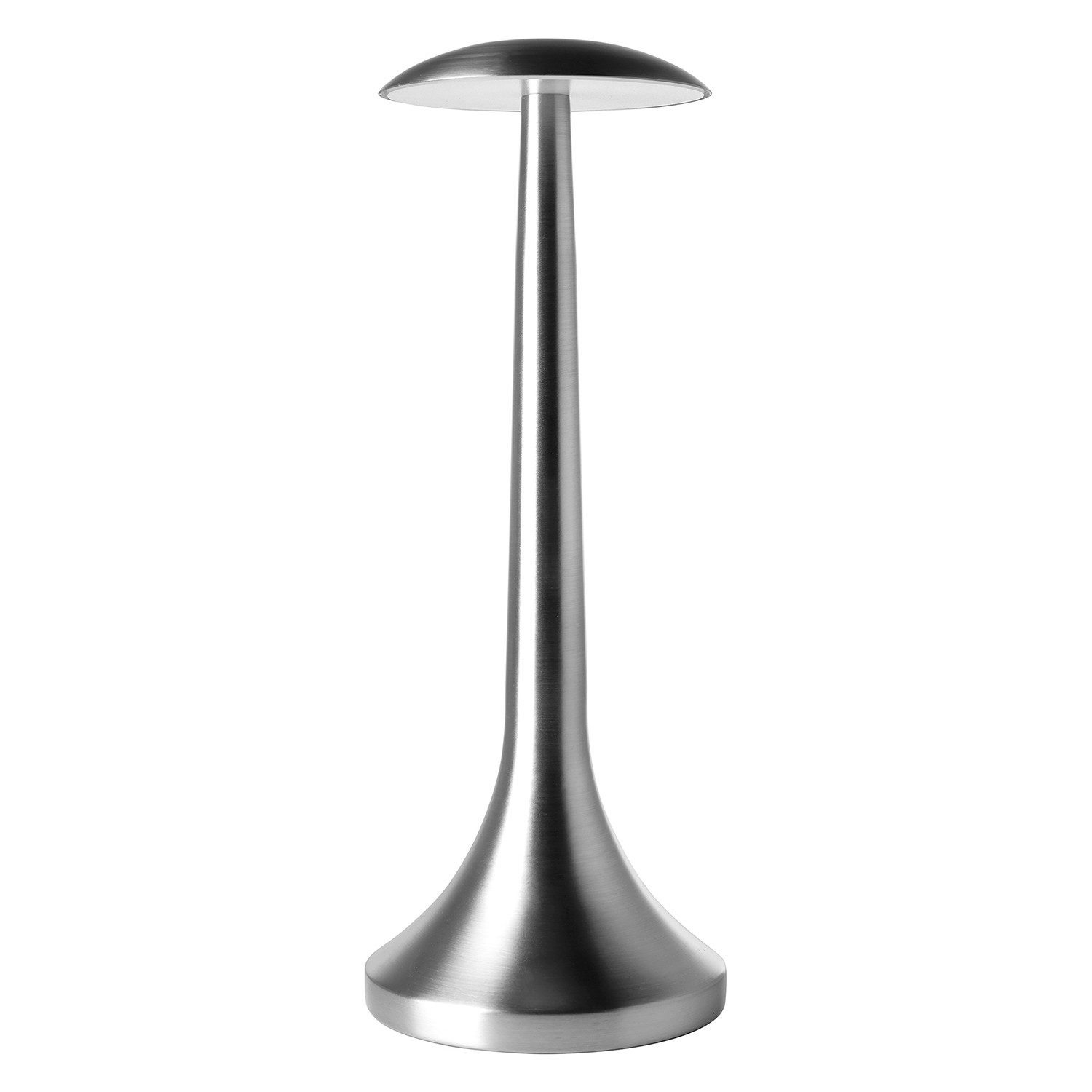 Fink LED Dekolicht ILLUMA LED Leuchte - H. 30cm x B. 11cm - silber - Metall - Dekolampe, LED Lampe Leuchte - Effiziente LED Beleuchtung für Ihr Zuhause