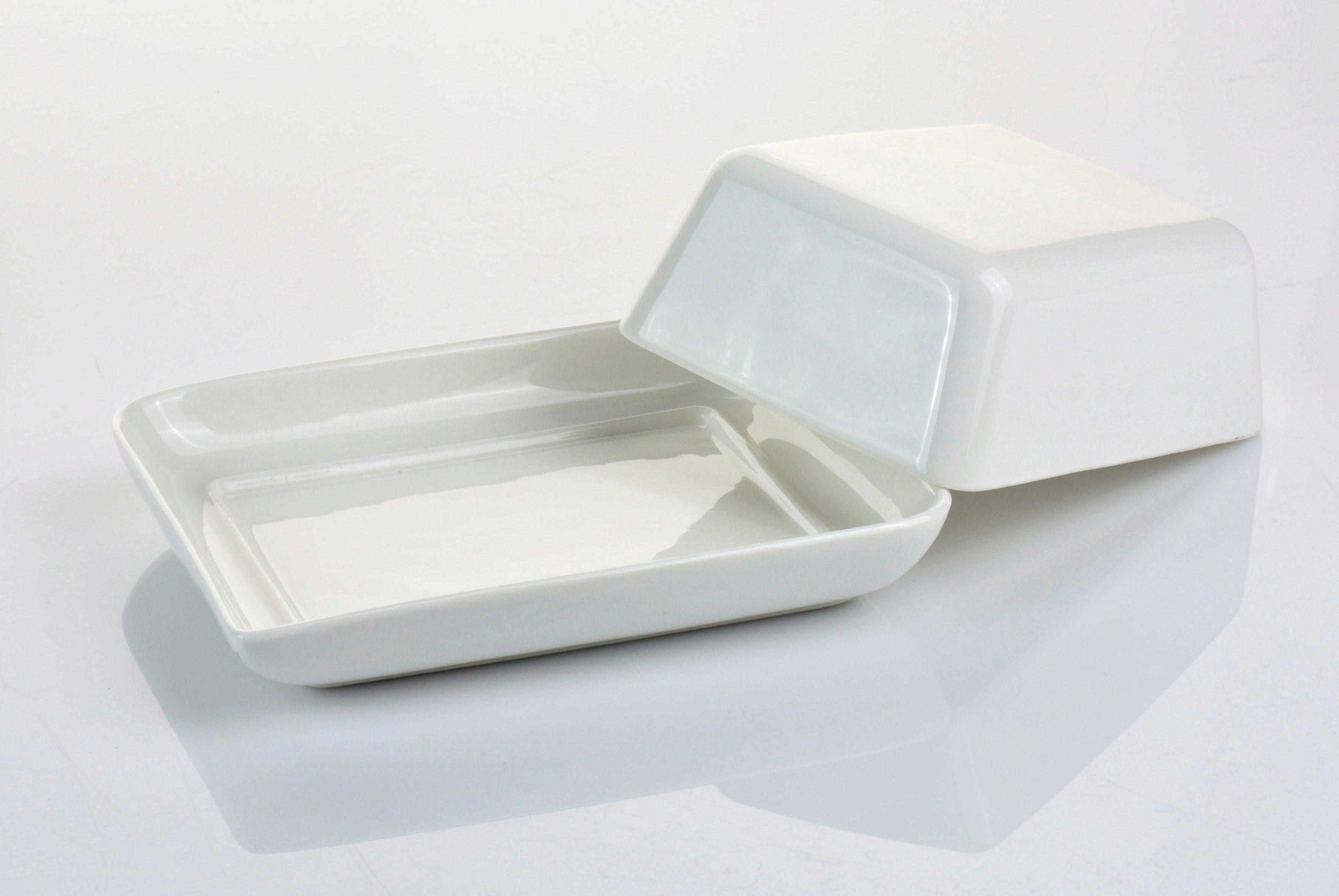 Retsch Arzberg Frühstücks-Geschirrset Fantastic (9-tlg), 6 Personen, Fine China-Porzellan, 9 Teile, für 6 Personen (Eierbecher, Butterdose, Salz-/Pfefferstreuer)