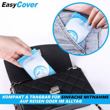 WC-Deckelbezug EasyCover Einweg Toiletten Auflagen Toilettensitzabdeckung WC MAVURA, Reise Abdeckung Toilettensitzbezüge Toilettensitzauflagen, Toilettenbezüge Toilettensitz Hygieneauflagen 50er Set