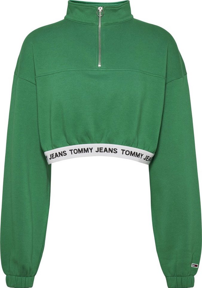 Tommy Jeans Sweatshirt TJW SUPER CROP LOGO WAISTBAND mit Tommy Jeans Logo-Schriftzug  am Bund