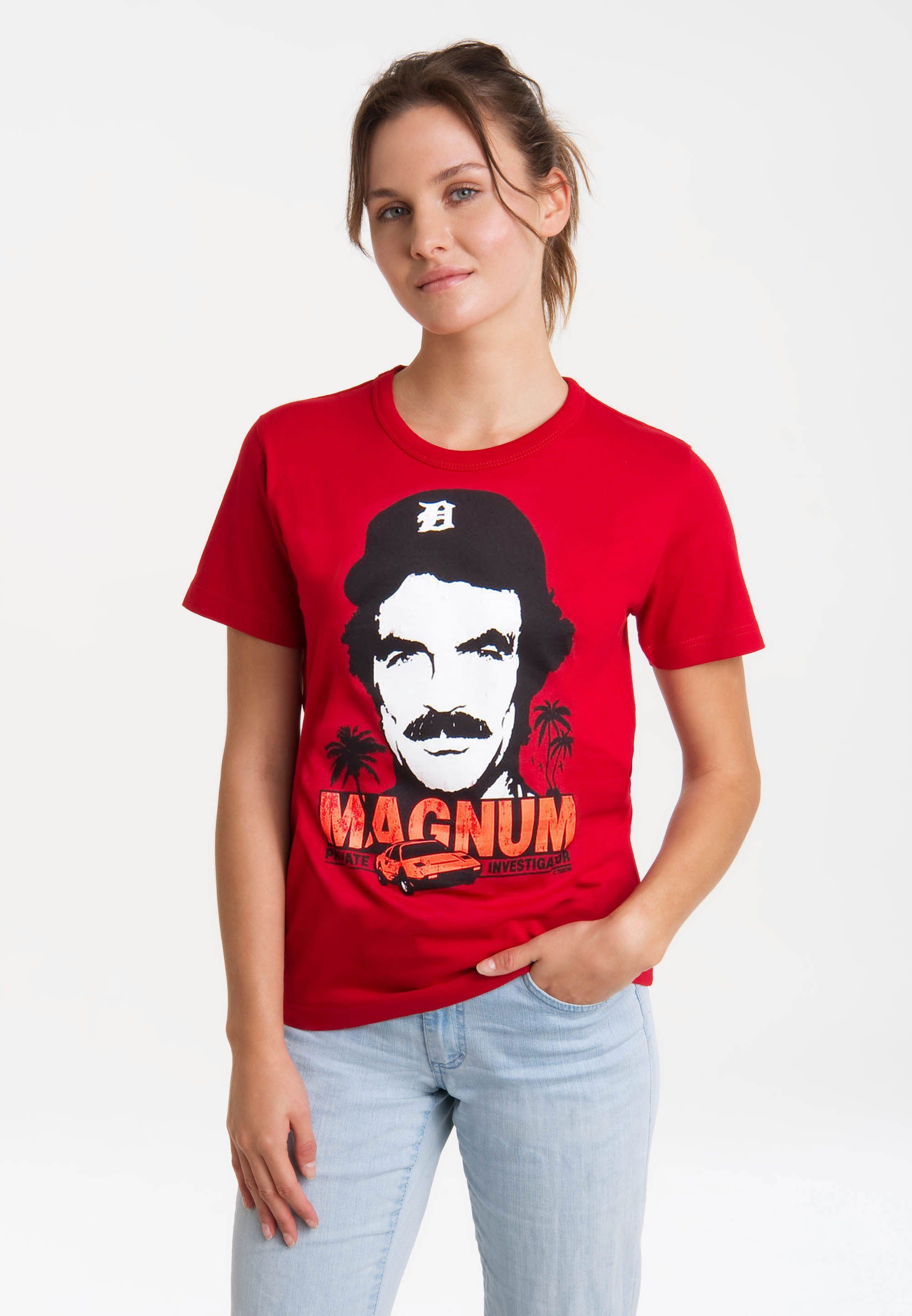 LOGOSHIRT T-Shirt Magnum mit coolem Print
