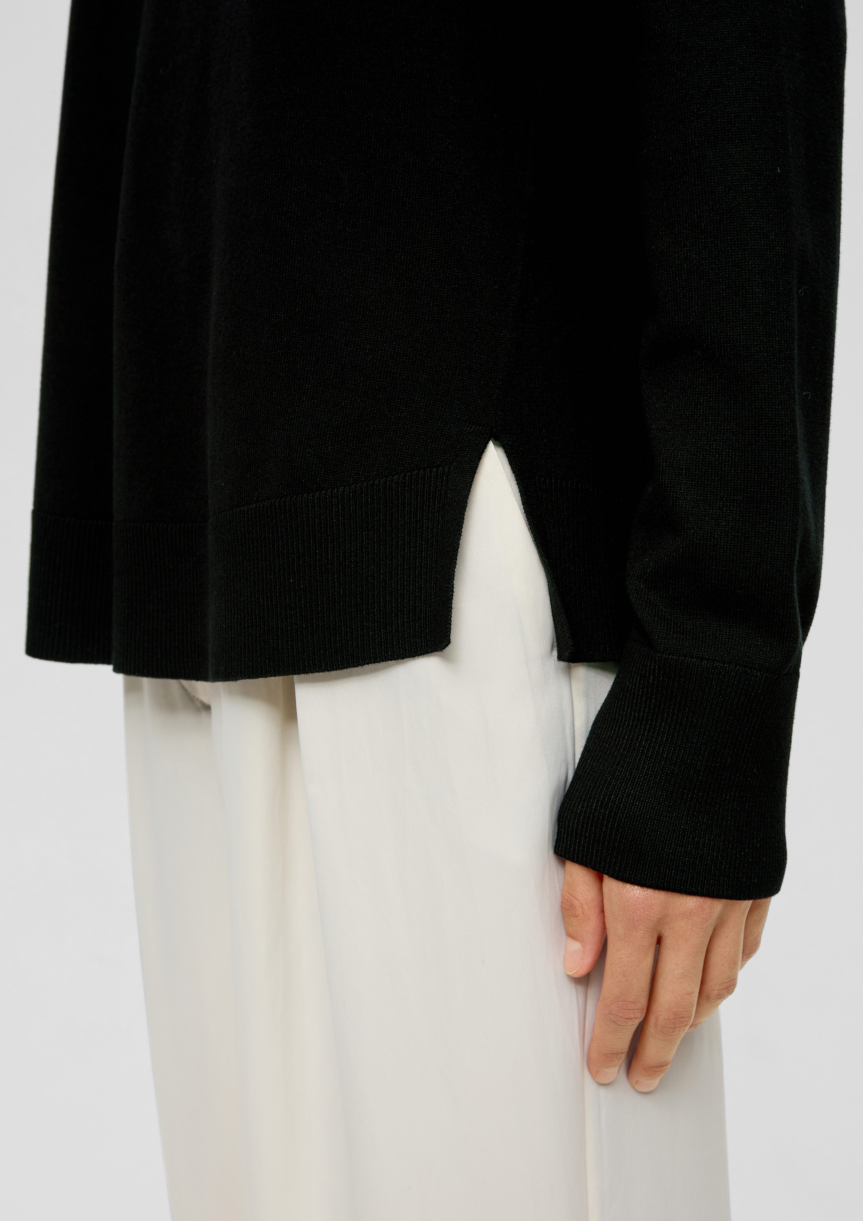 s.Oliver BLACK LABEL Strickpullover Leichter Pullover günstig online kaufen