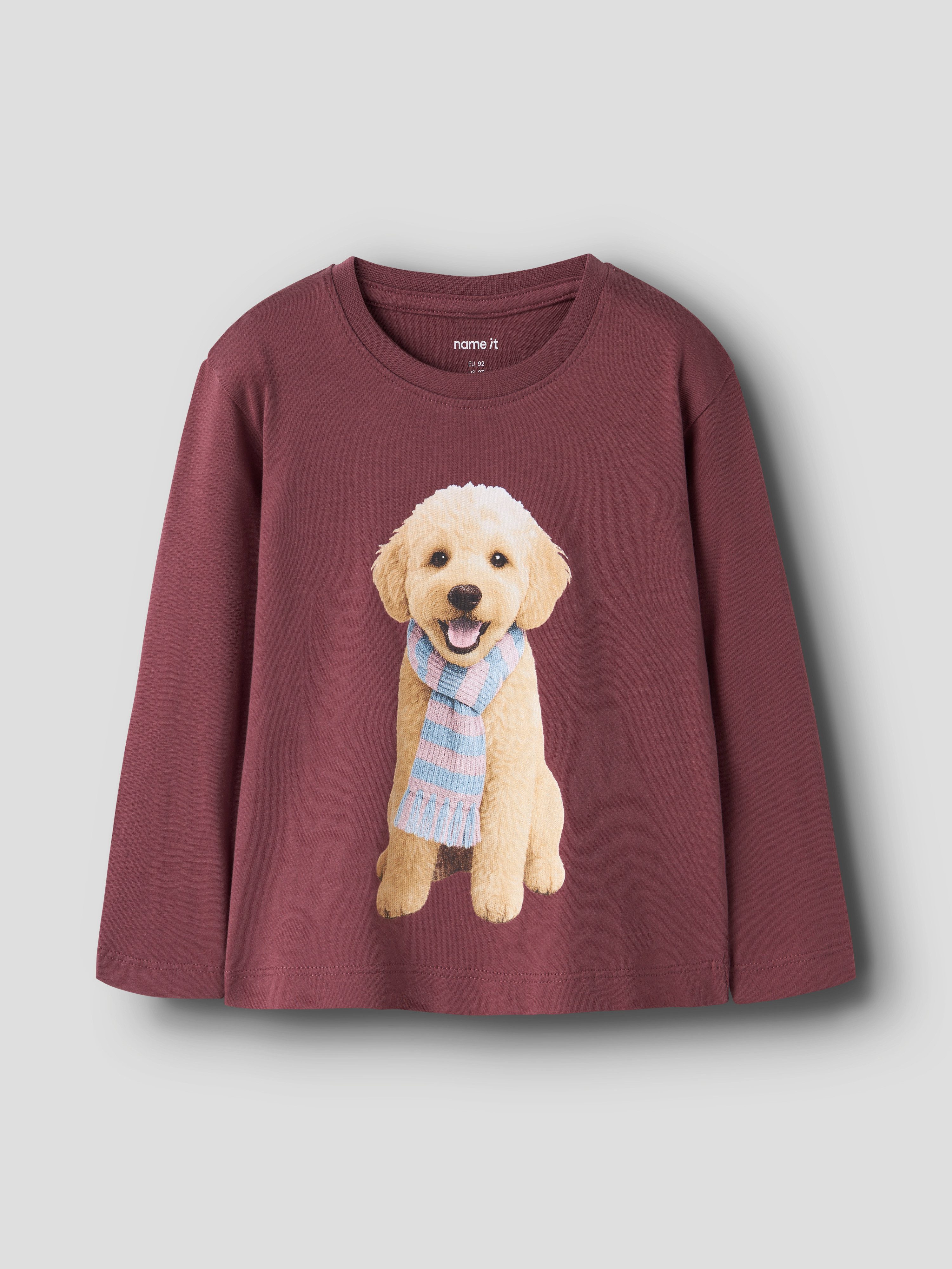 Name It Langarmshirt NMFVOTEA LS NREG TOP mit tollen Tiermotiven
