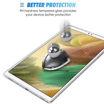 CoolGadget Schutzfolie Panzerfolie für Samsung Tab A7 Lite 8.7, (9H+ Hartglas, Bubble Free), Panzerglas Schutzfolie für Samsung Galaxy Tab A7 Lite Folie