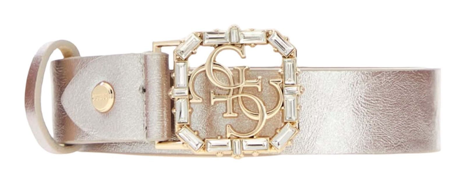 Guess Synthetikgürtel Adjustable Belt H25 aus echtem Leder