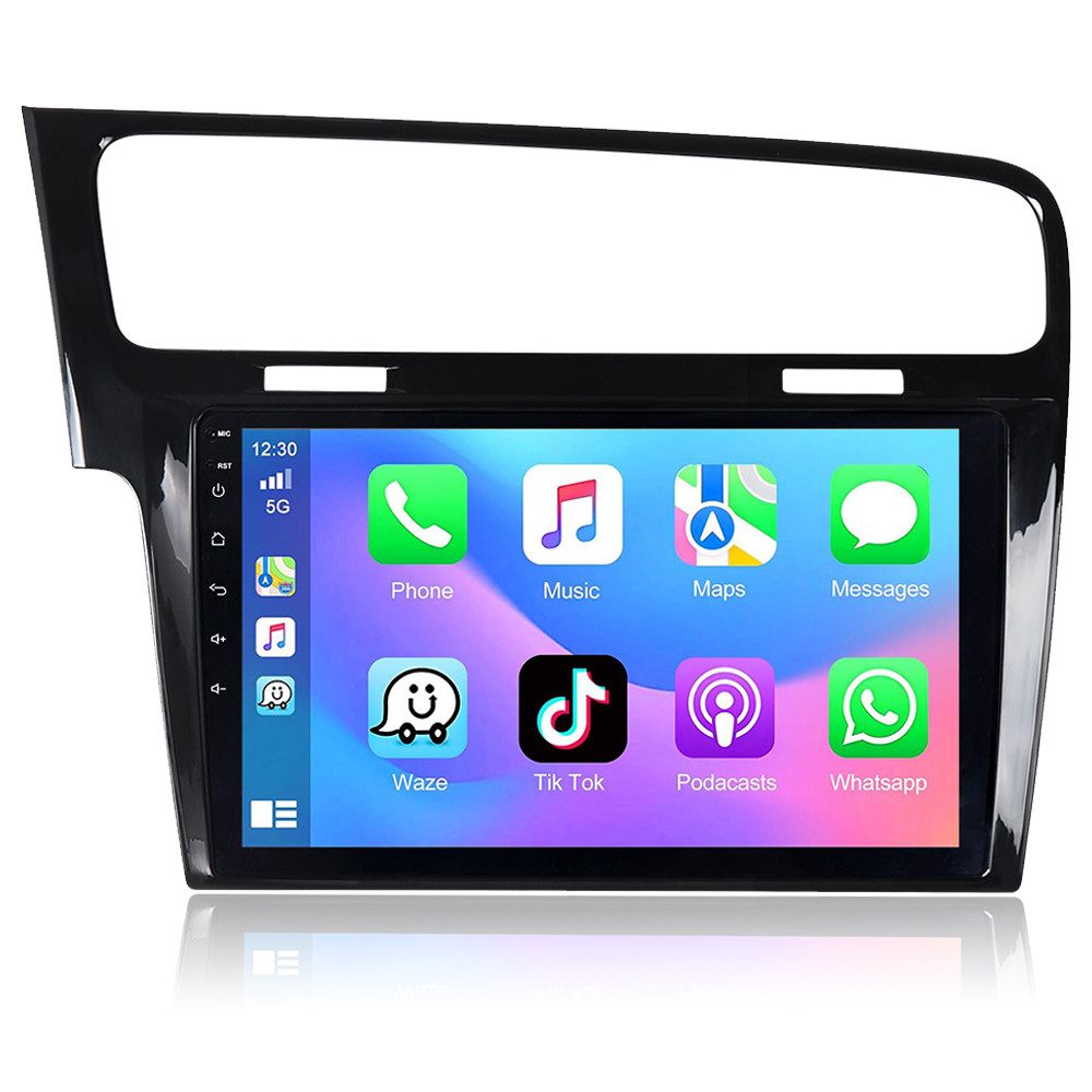 A-Sure Für VW Golf 7 VII MK7 2012-2017 4+64G Android 15 Wireless Carplay SWC Autoradio (Digitalradio (DAB), RDS, FM, AM, 1280*800 IPS Screen/8-Core CPU)