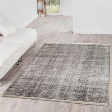 Teppich Sultan 002, RESITAL The Voice of Carpet, rechteckig, Höhe: 9 mm, Flachgewebe, bedruckt, mit Fransen, waschbar, Esszimmer, Wohnzimmer